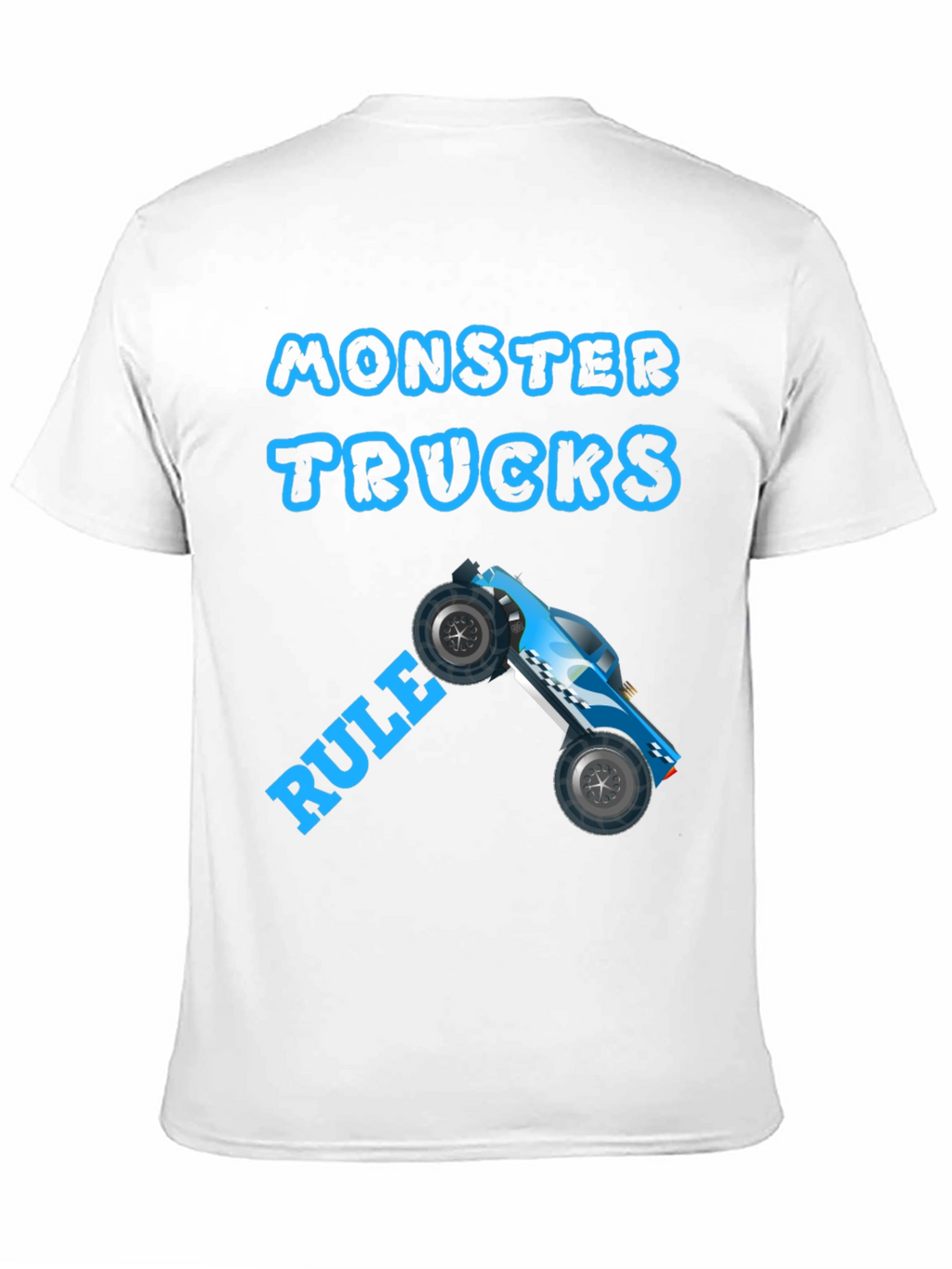 Monster Trucks Rule Graphic Tee - Black