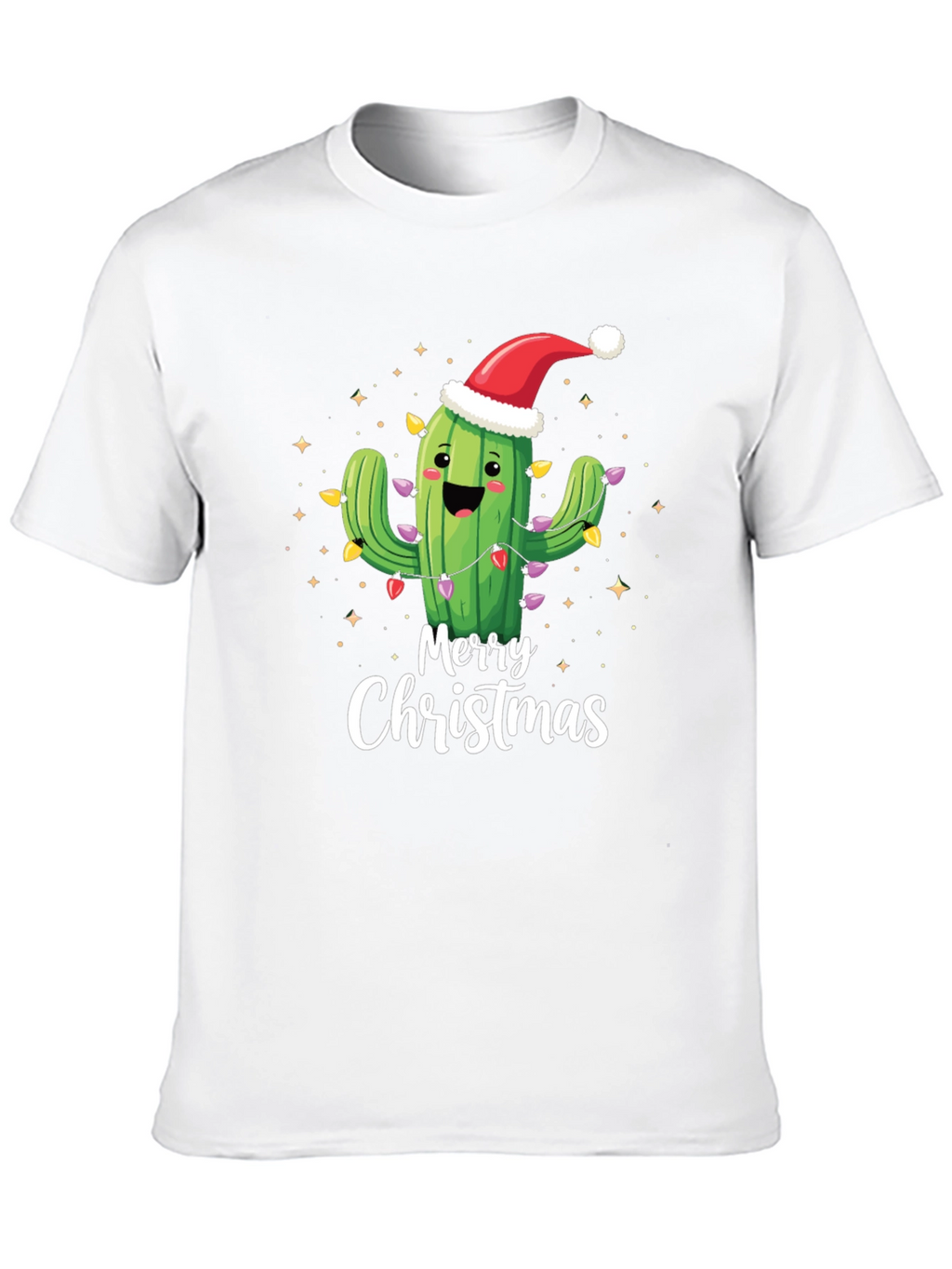 Merry Christmas Cactus T-Shirt