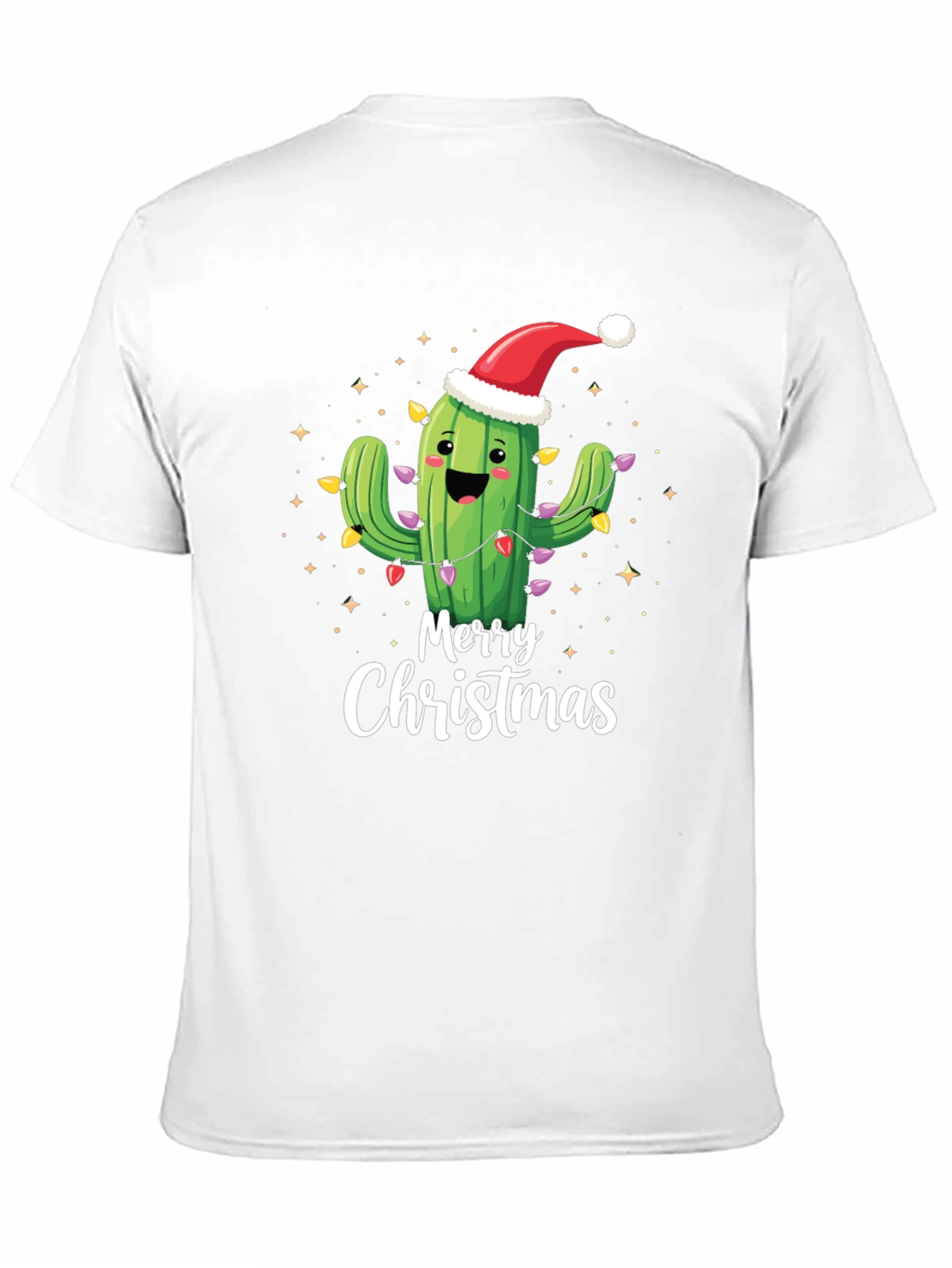 Merry Christmas Cactus T-Shirt