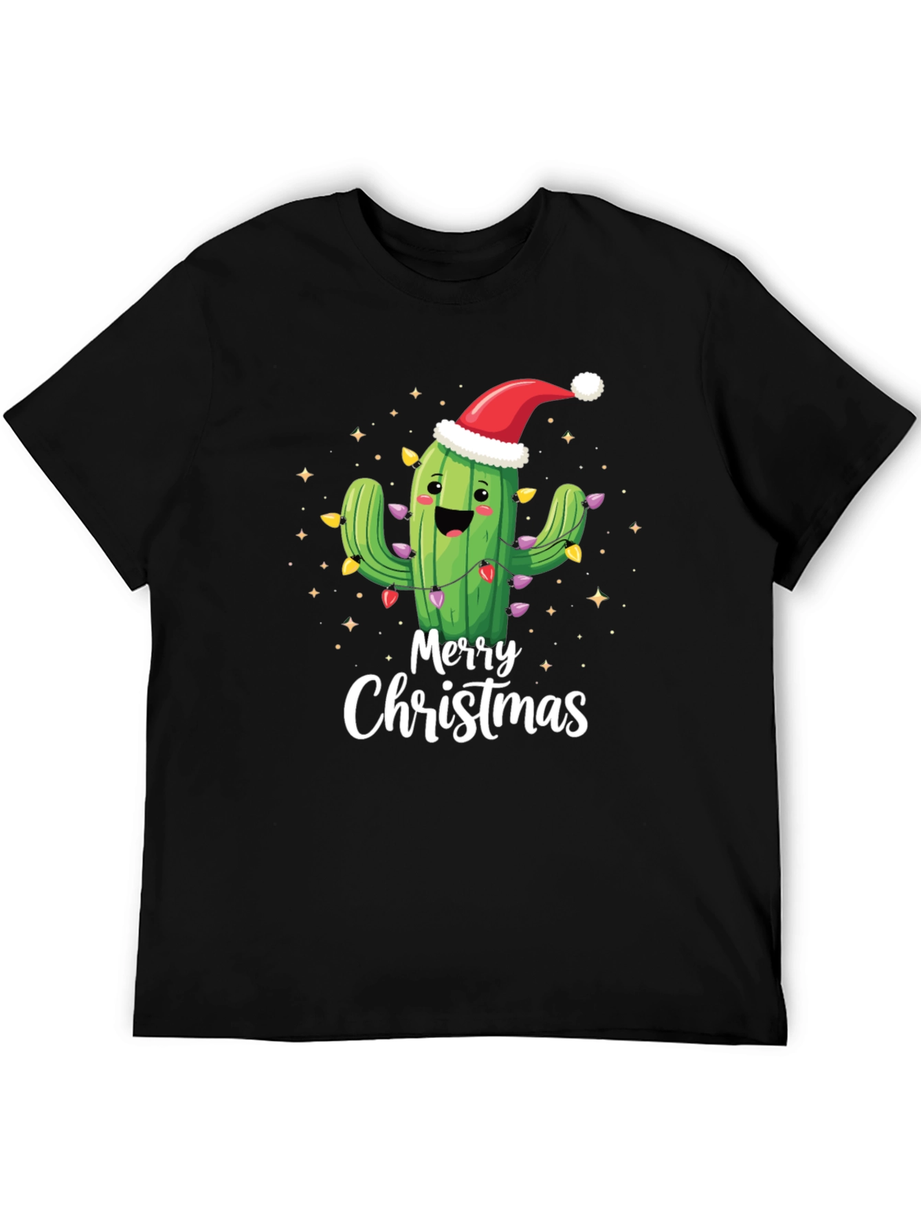 Merry Christmas Cactus T-Shirt