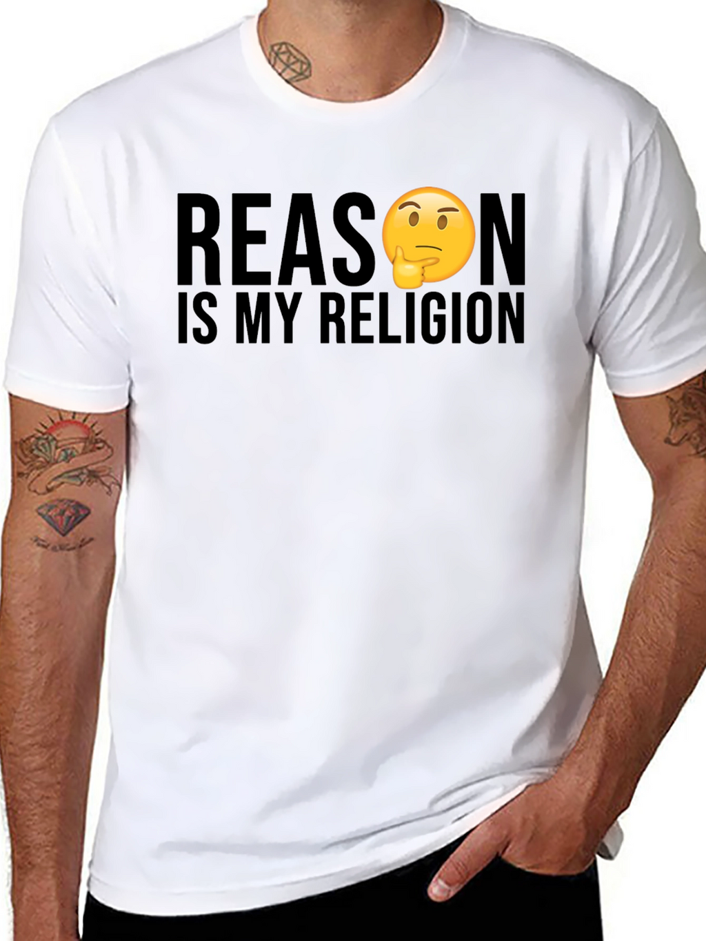 Reason is My Religion Graphic T-Shirt
