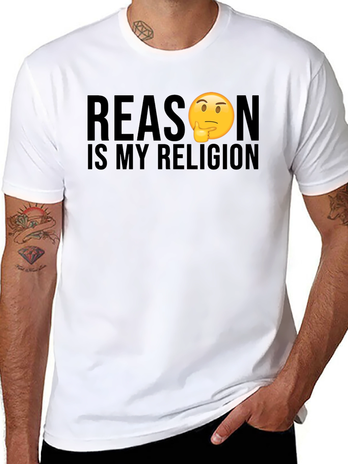 Reason is My Religion Graphic T-Shirt
