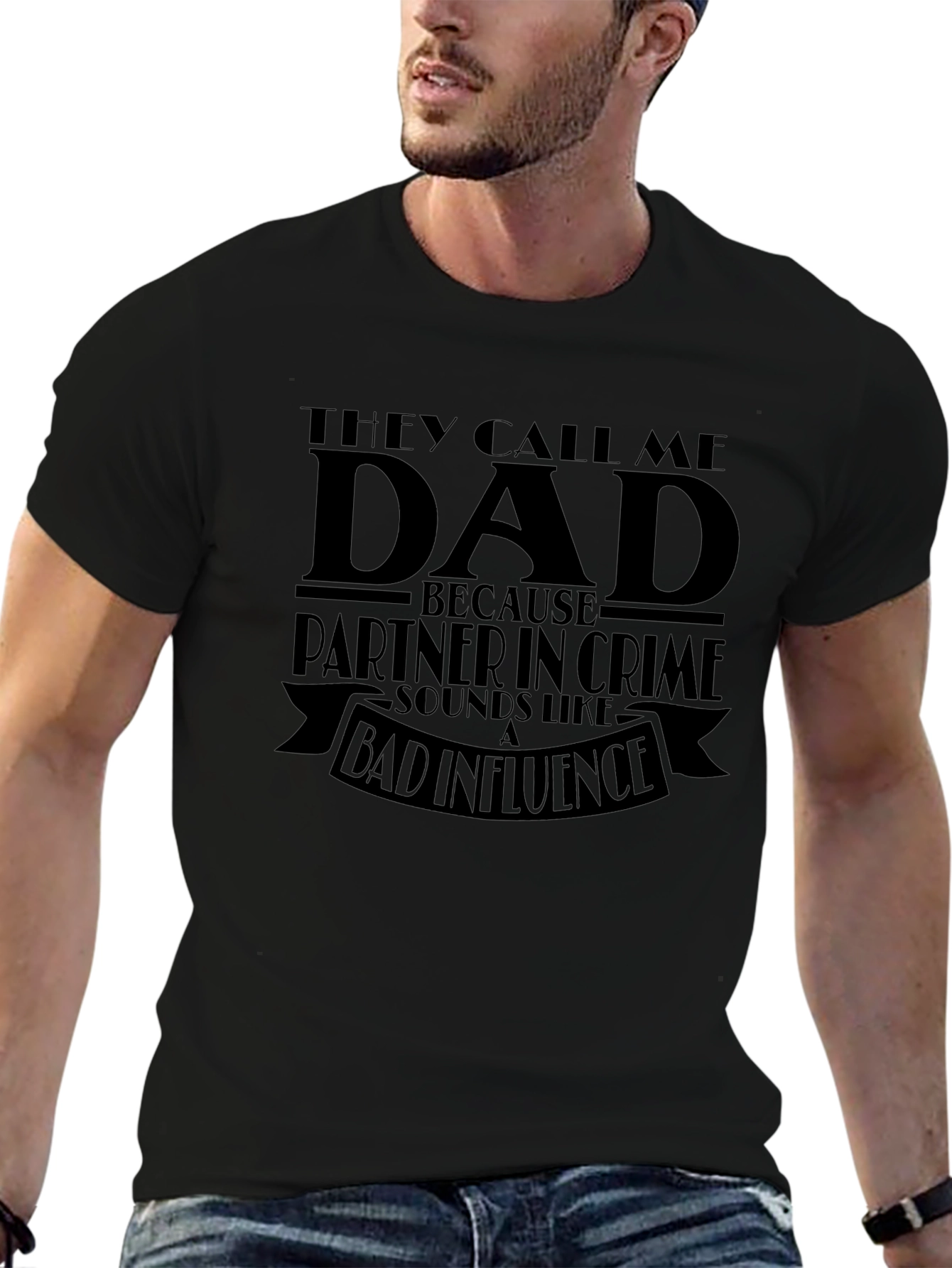 Funny Dad T-Shirt - Partner in Crime Tee