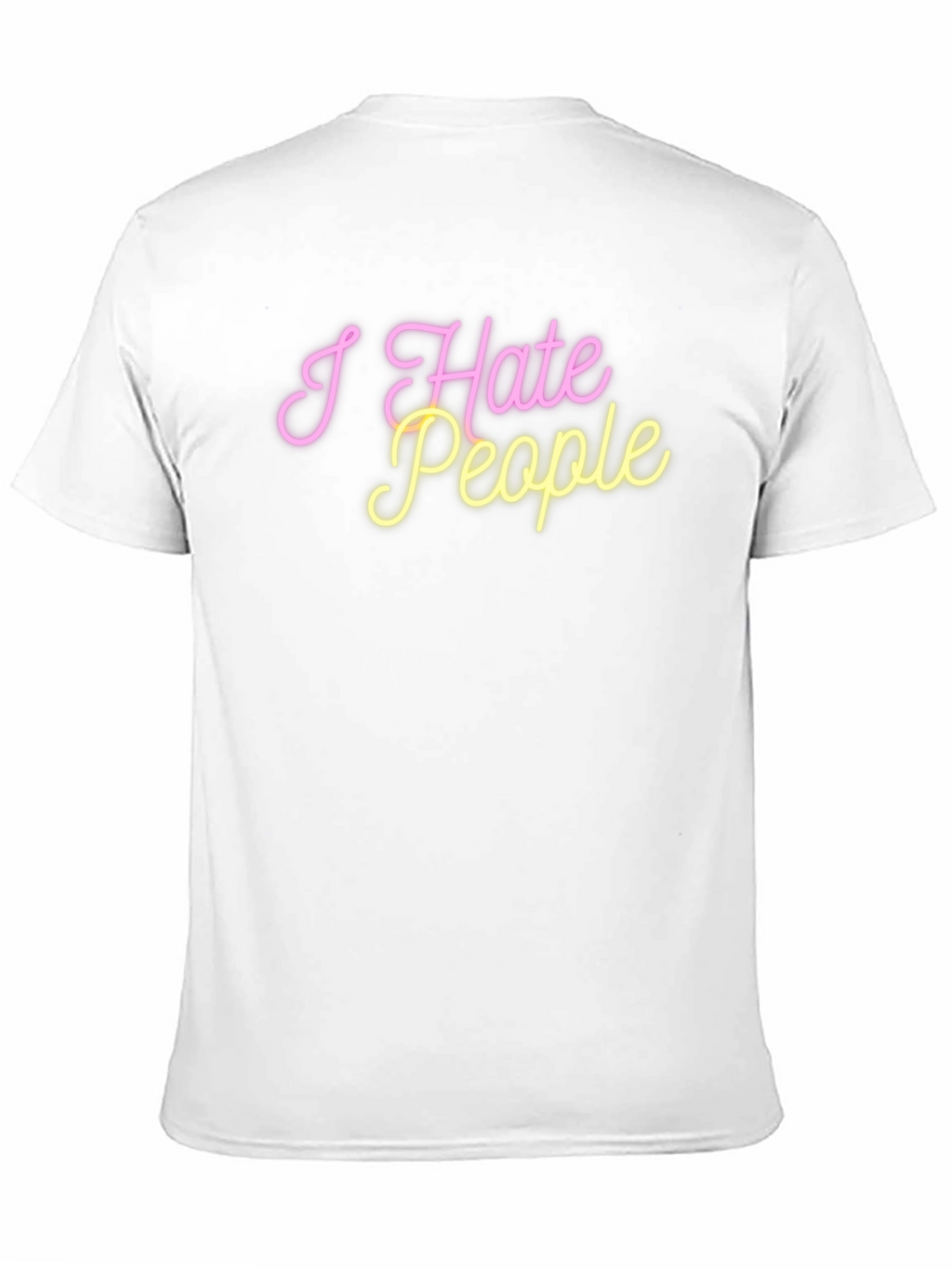 I Hate People Graphic Tee - Novelty T-Shirt