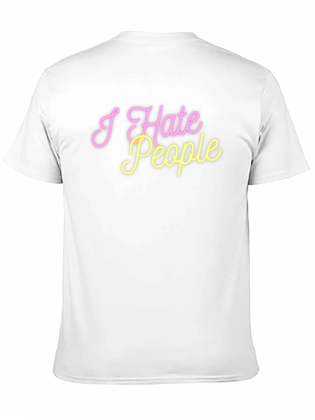 I Hate People Graphic Tee - Novelty T-Shirt