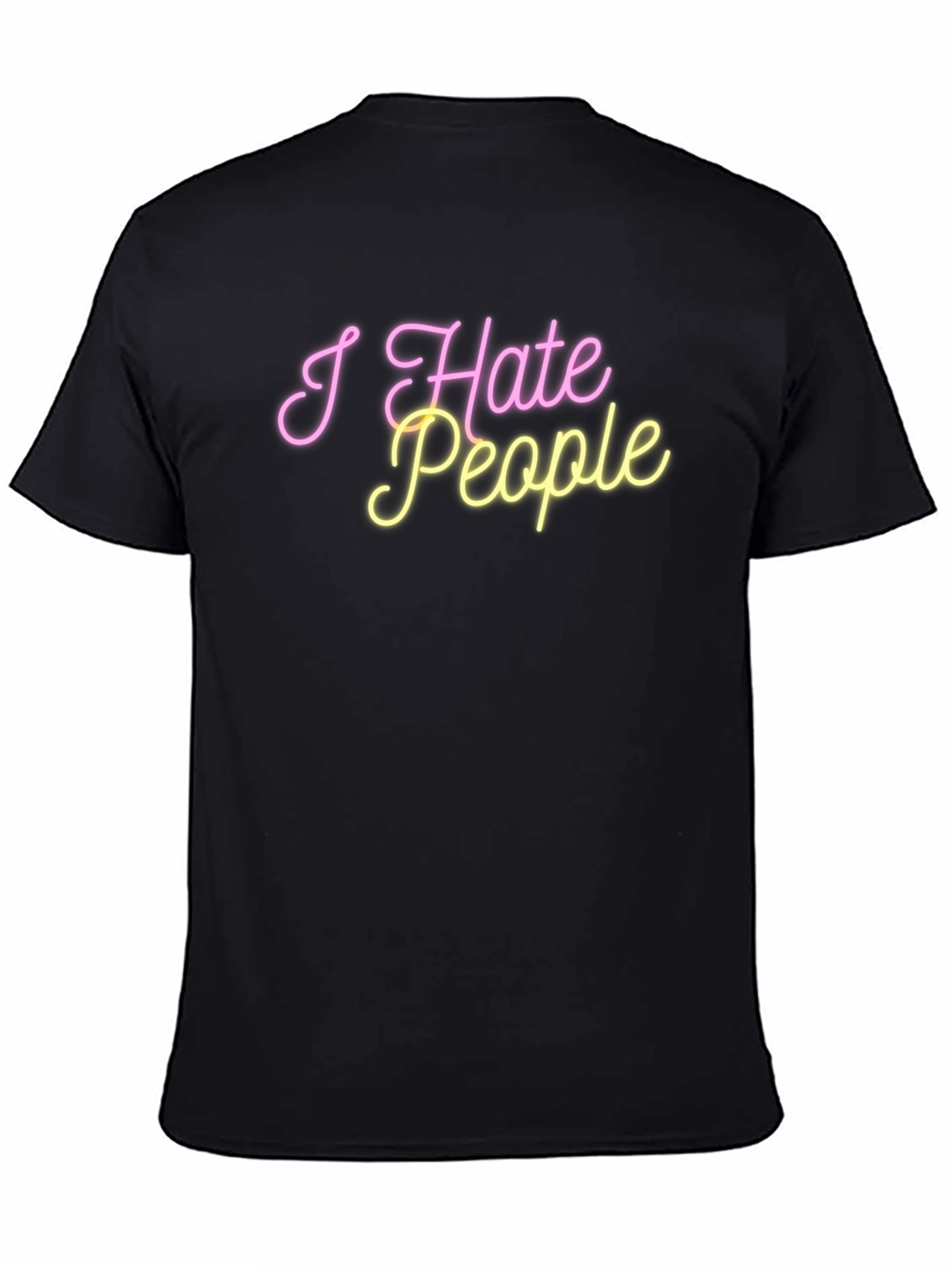 I Hate People Graphic Tee - Novelty T-Shirt