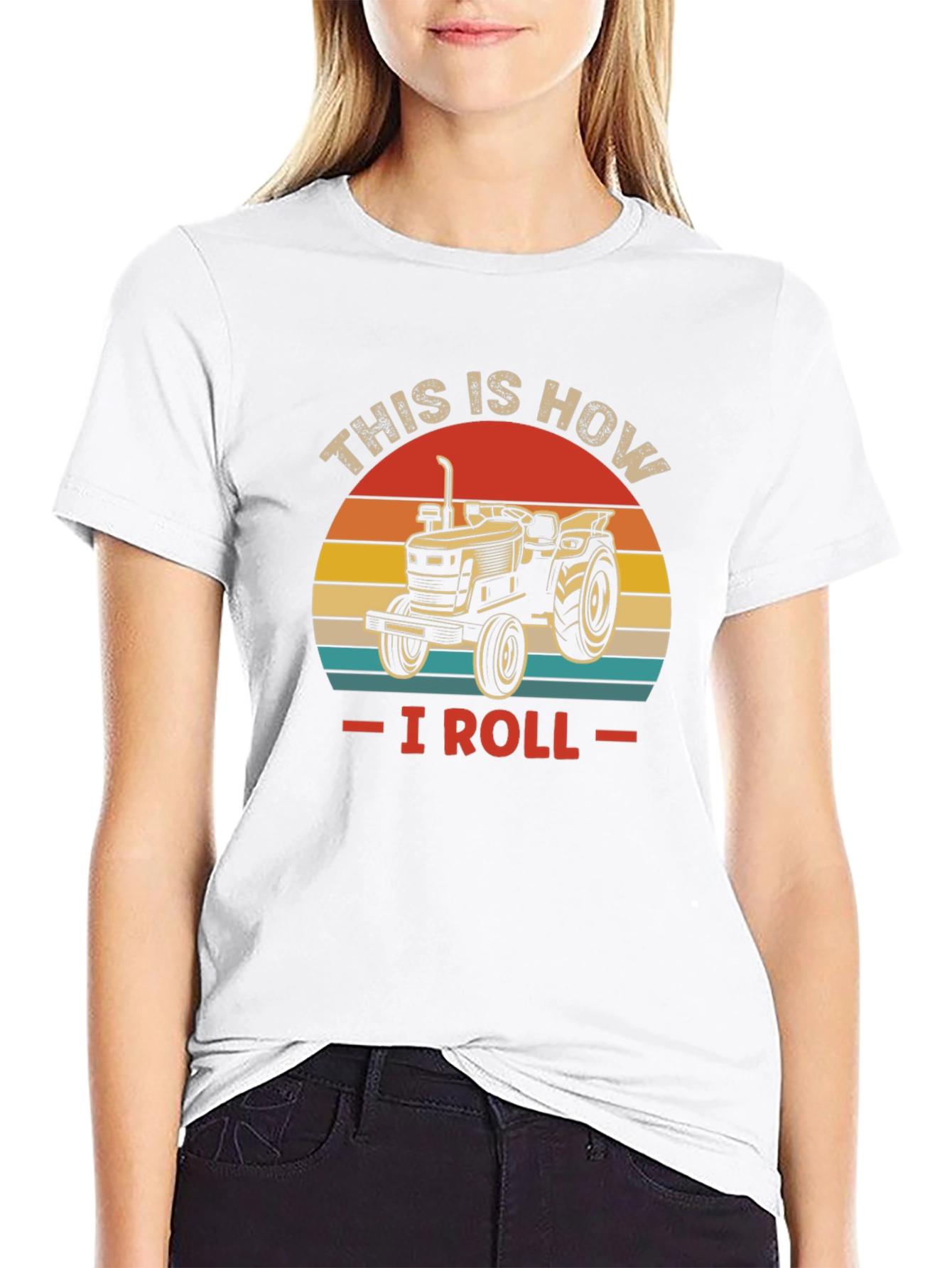 This is How I Roll Tractor T-Shirt