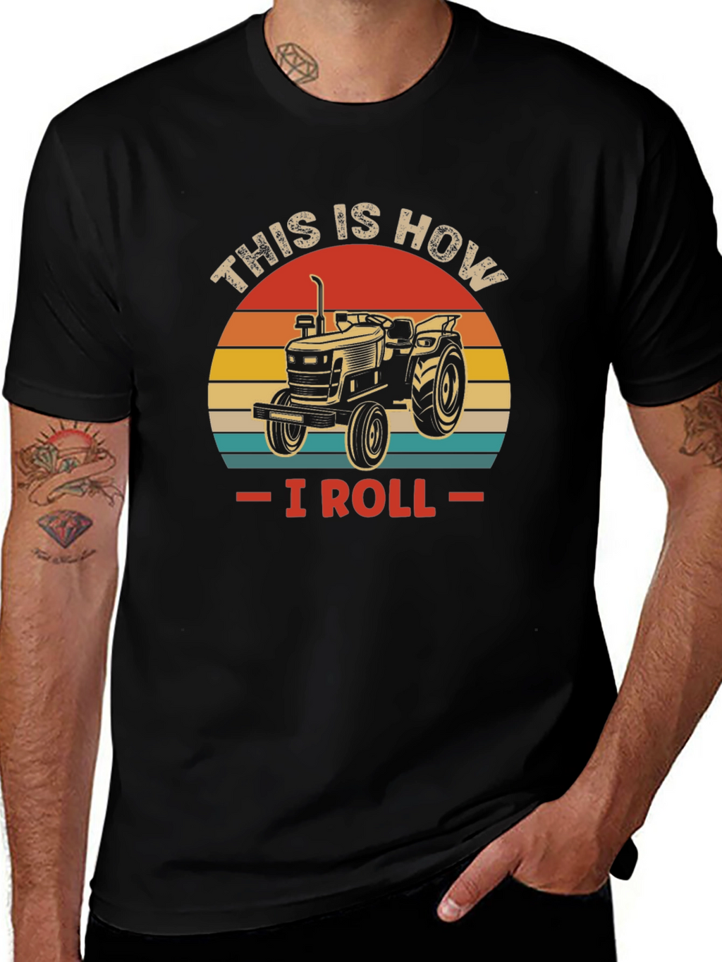 This is How I Roll Tractor T-Shirt