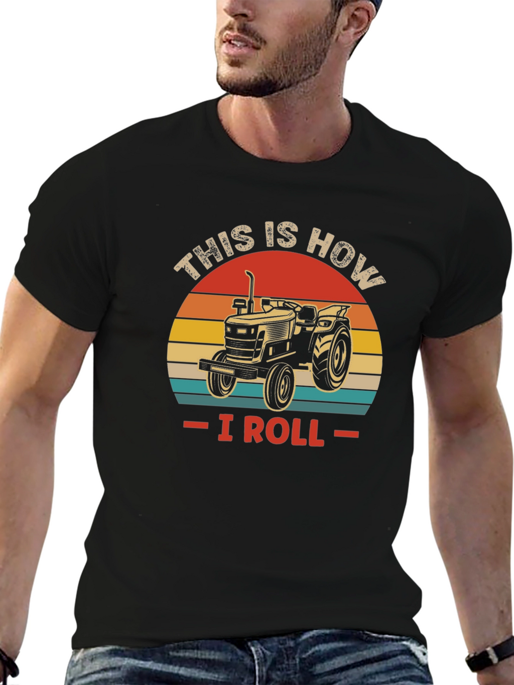This is How I Roll Tractor T-Shirt