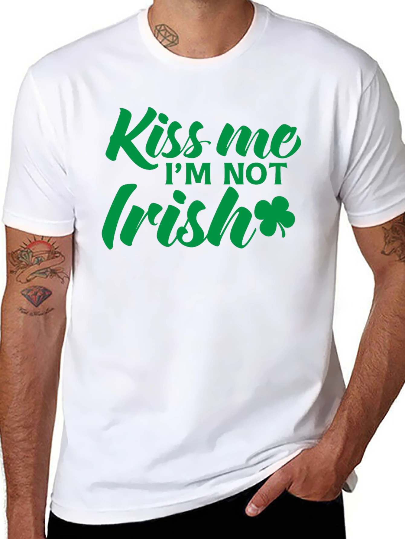 Kiss Me Im NOT Irish T-Shirt St. Patricks Day