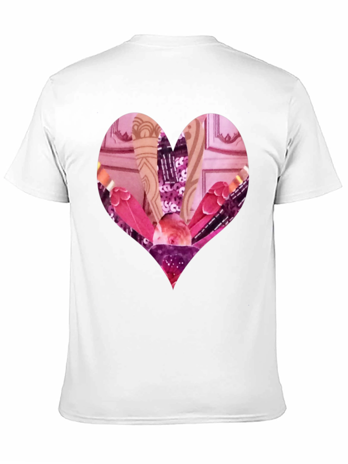 Heart Collage Graphic Tee