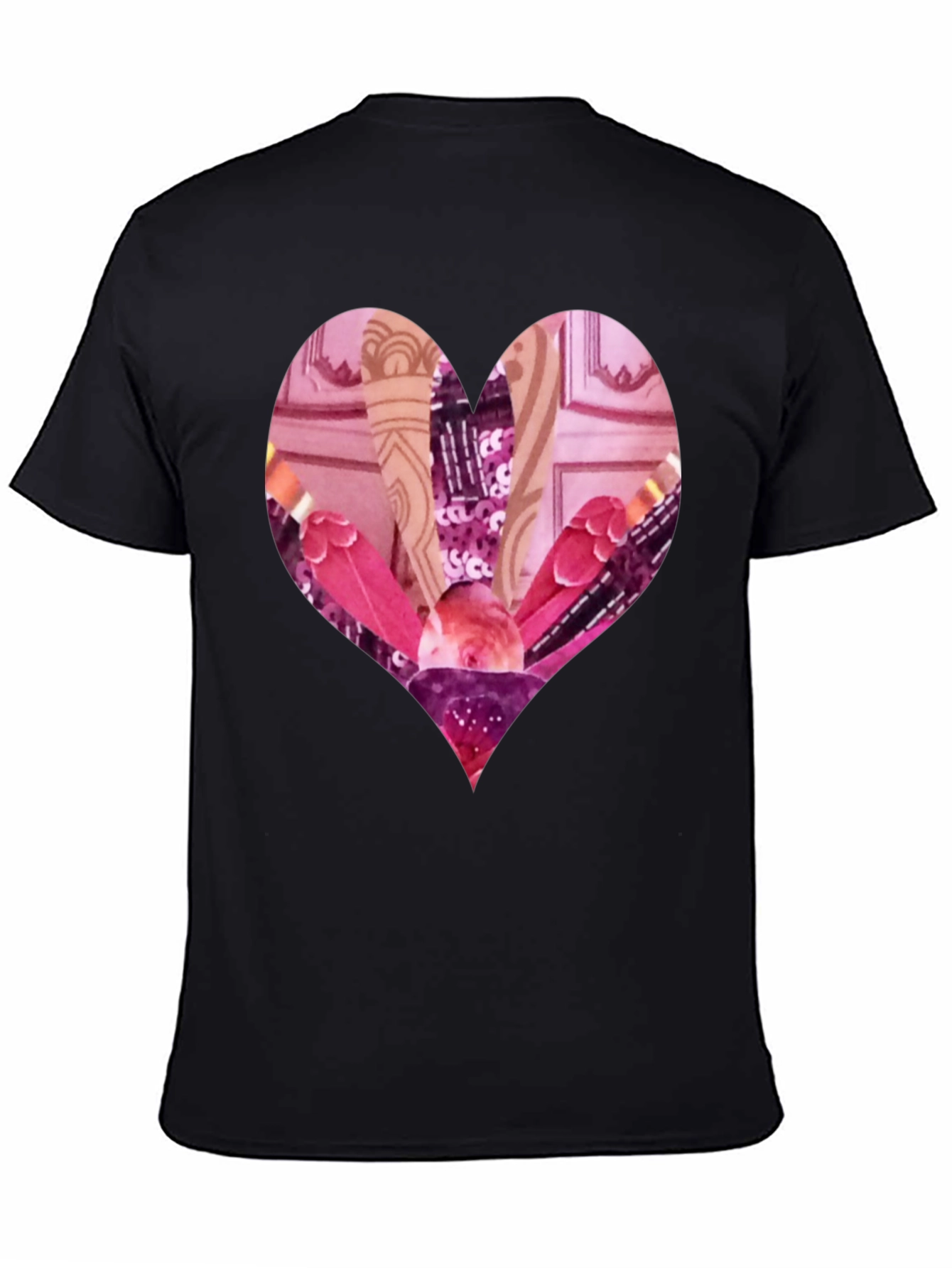 Heart Collage Graphic Tee