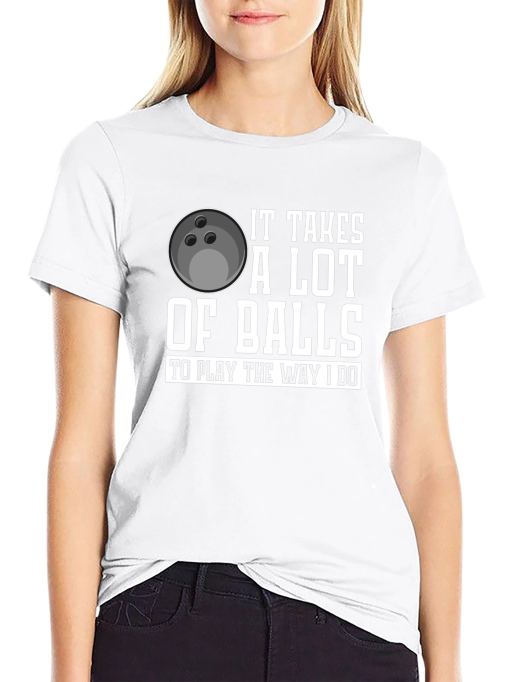 Funny Bowling Balls T-Shirt for Men