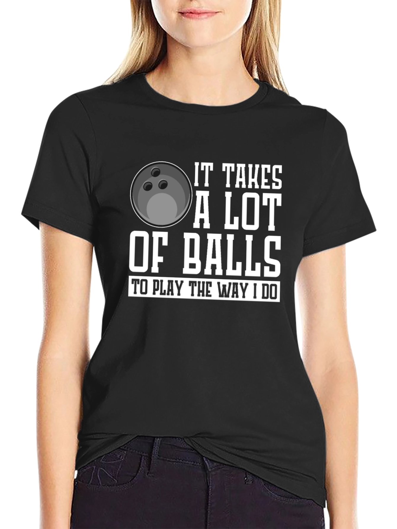 Funny Bowling Balls T-Shirt for Men