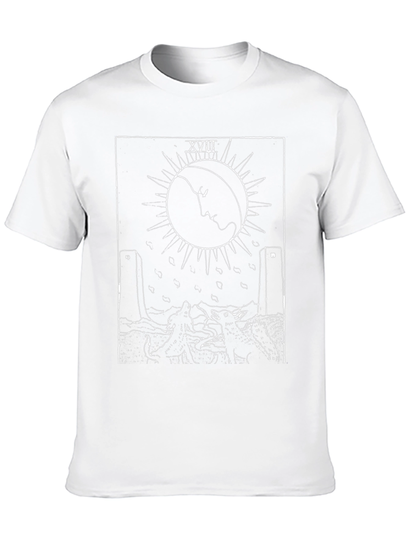 Tarot Card Moon Graphic Tee