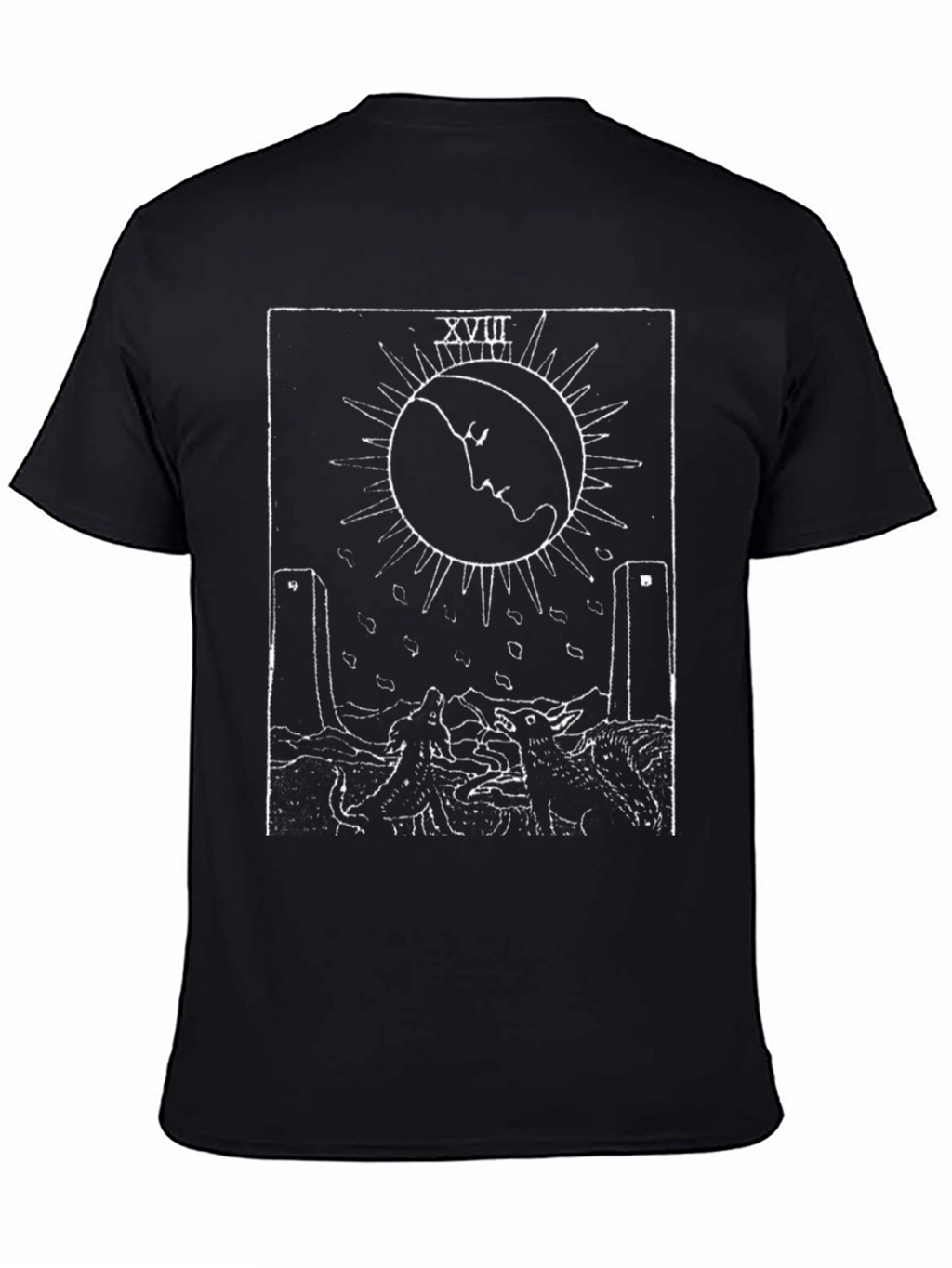Tarot Card Moon Graphic Tee