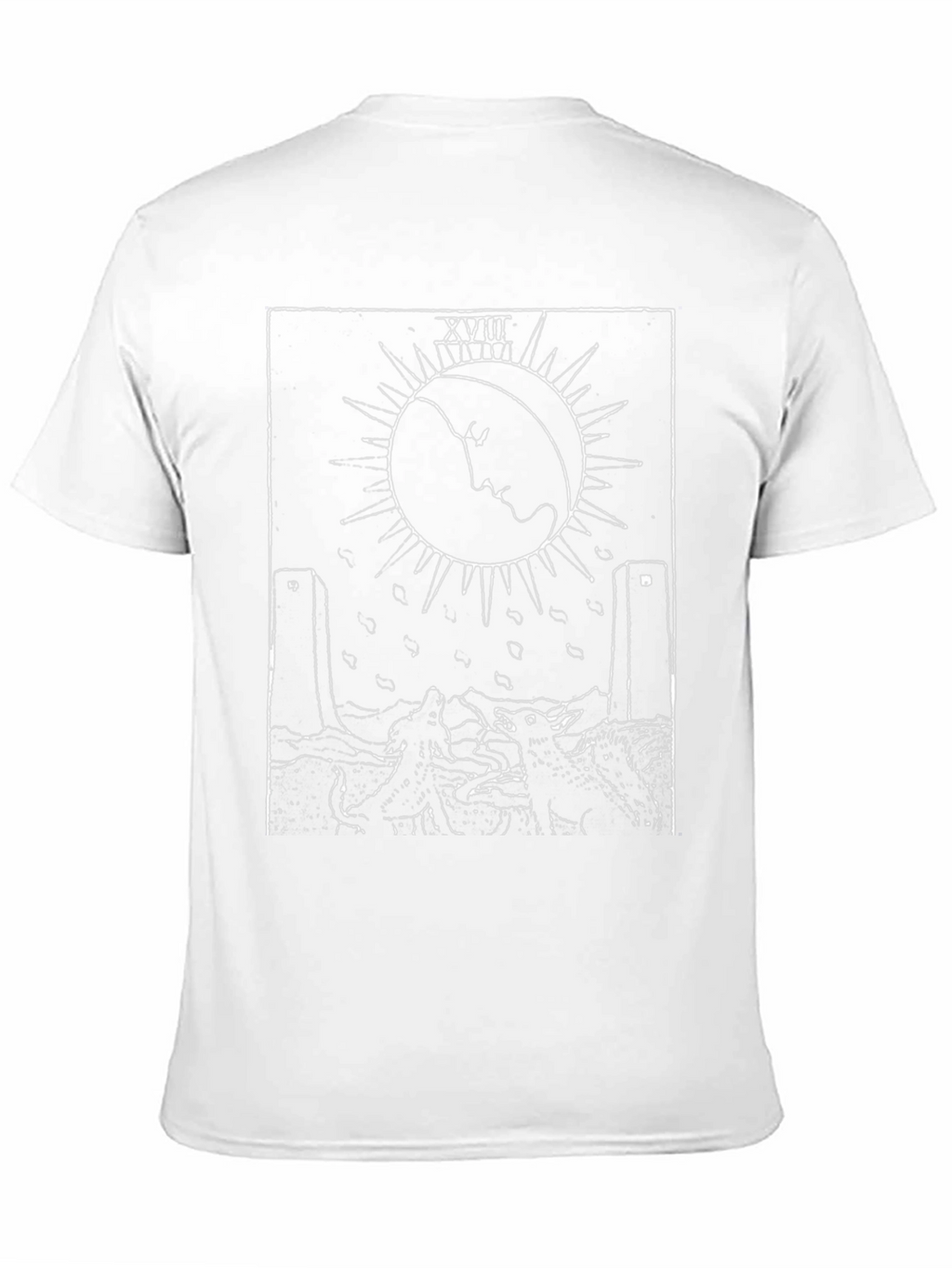 Tarot Card Moon Graphic Tee