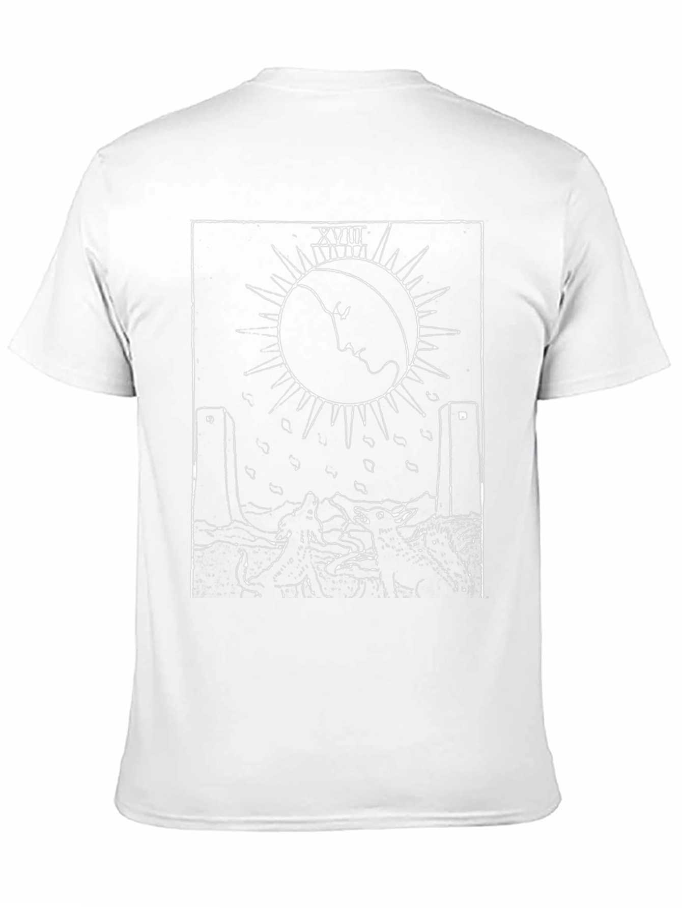 Tarot Card Moon Graphic Tee