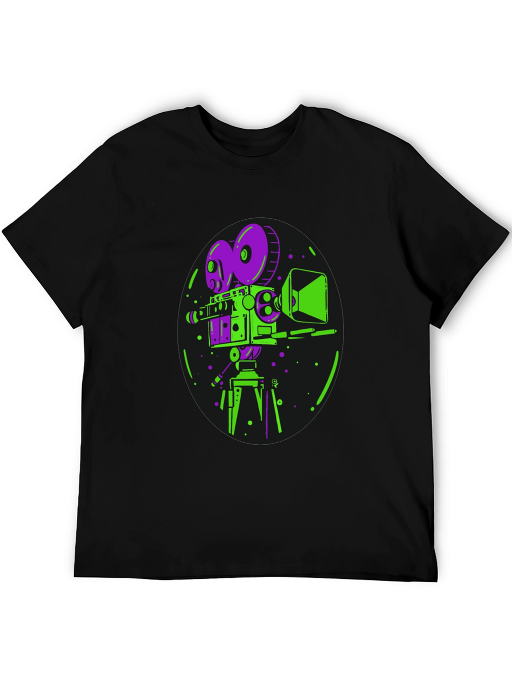 Retro Camera Graphic T-Shirt