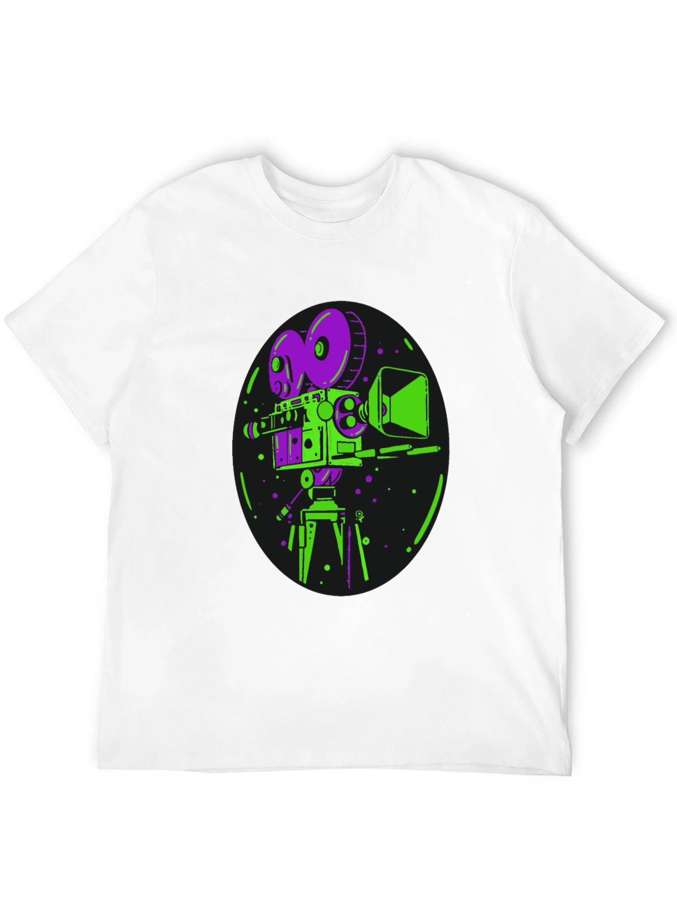 Retro Camera Graphic T-Shirt