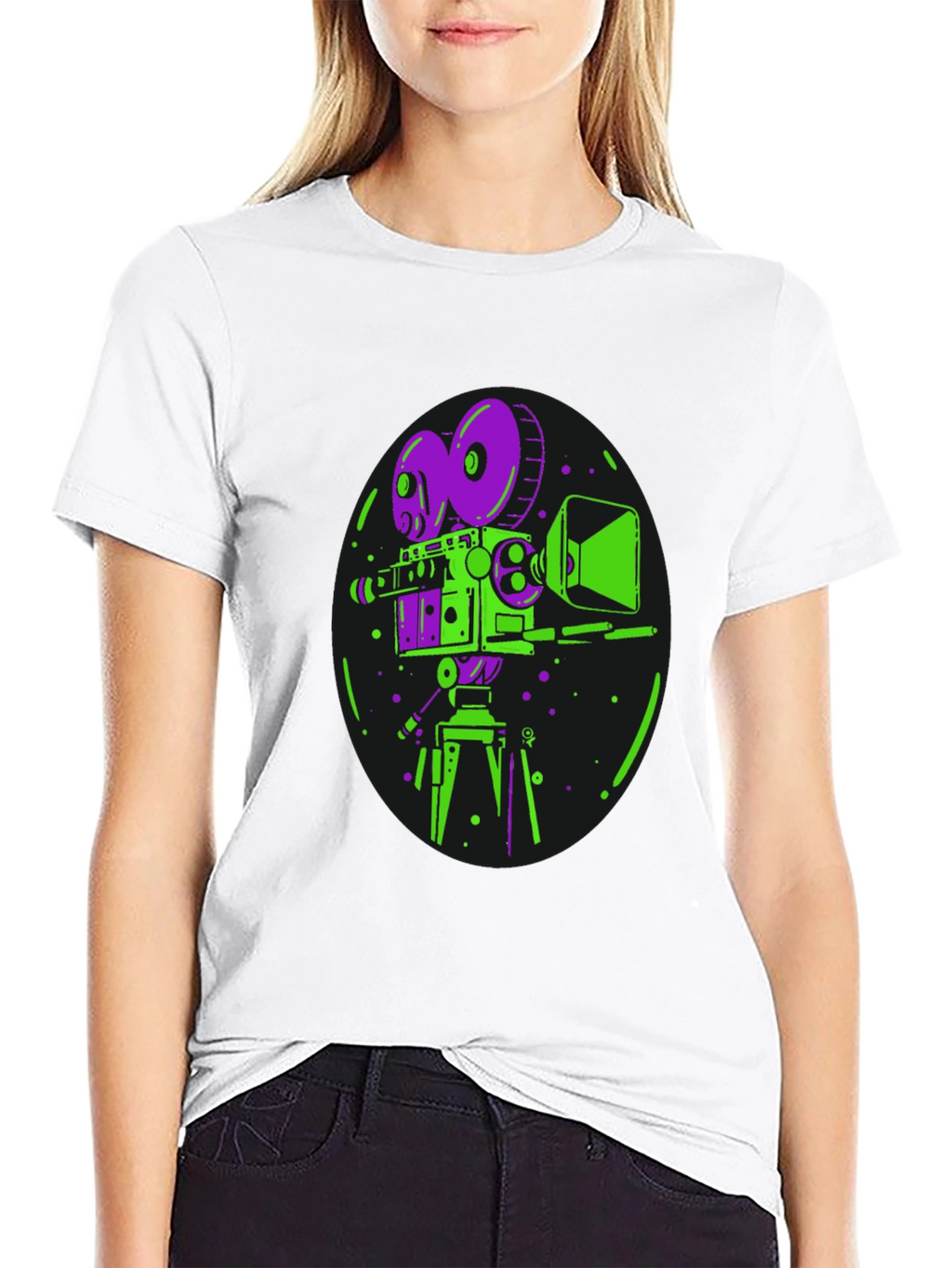 Retro Camera Graphic T-Shirt
