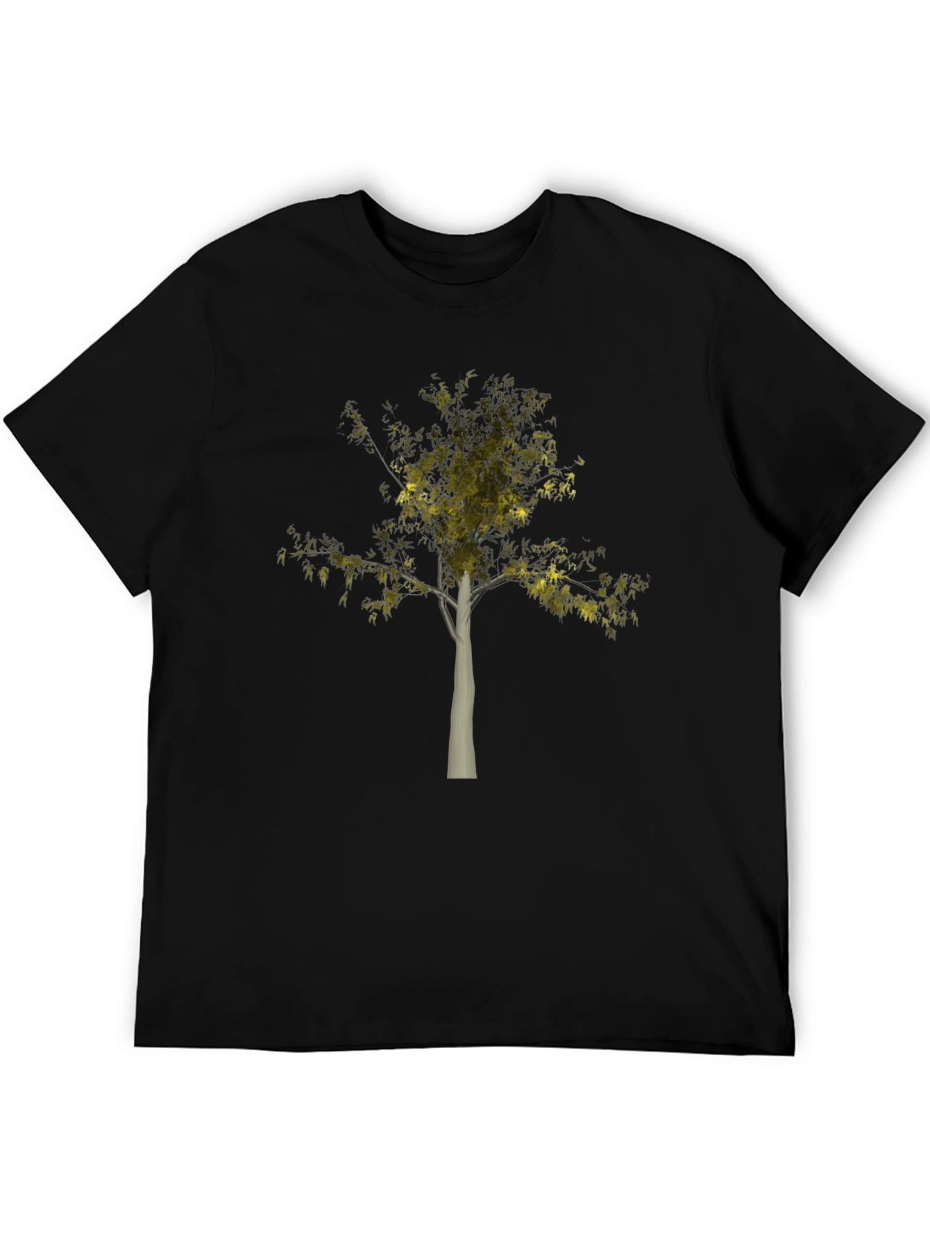 Tree Graphic Black T-Shirt | Nature Inspired Apparel