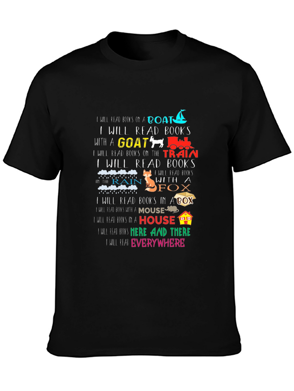 I Will Read Books Everywhere T-Shirt