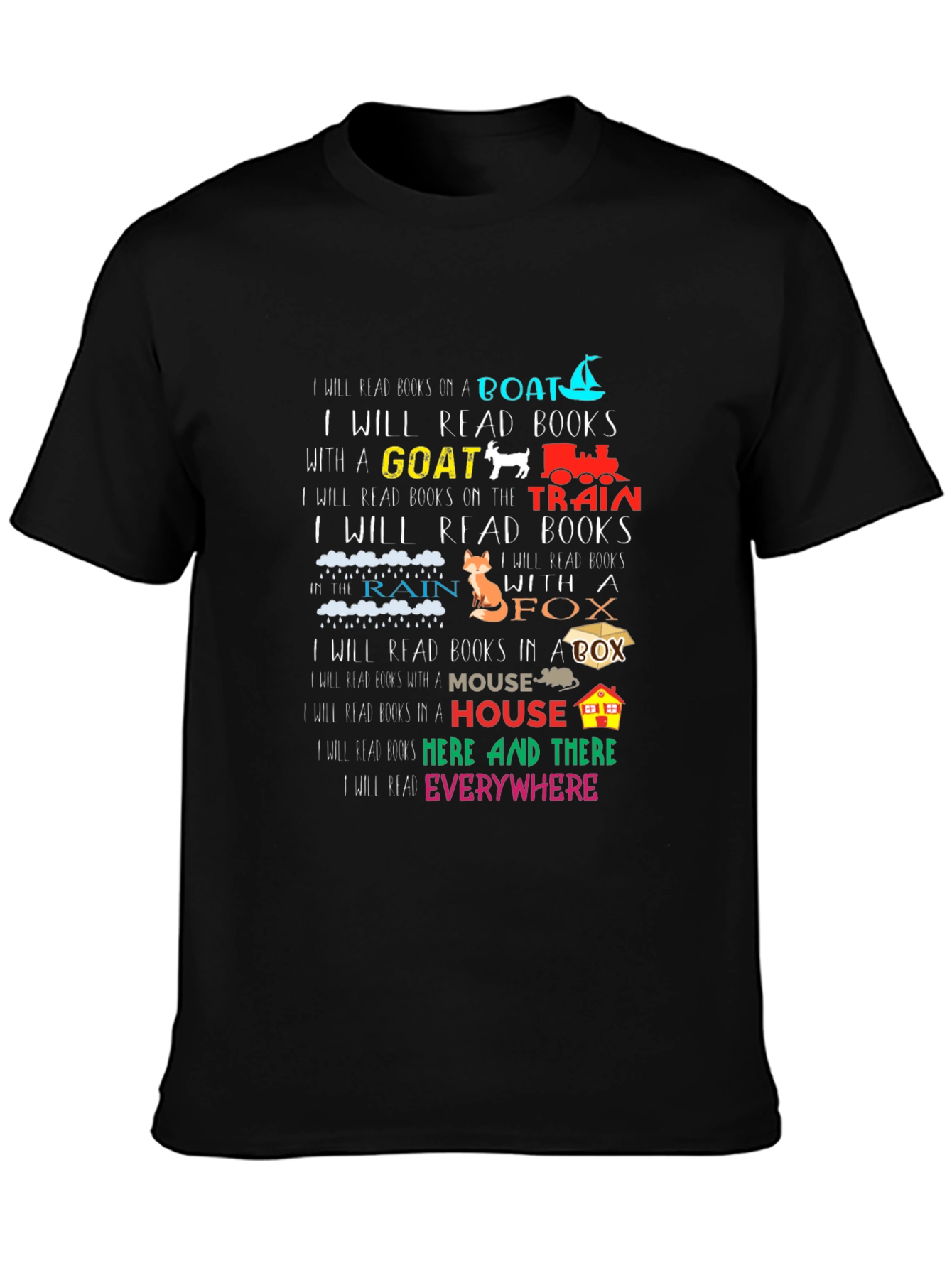 I Will Read Books Everywhere T-Shirt