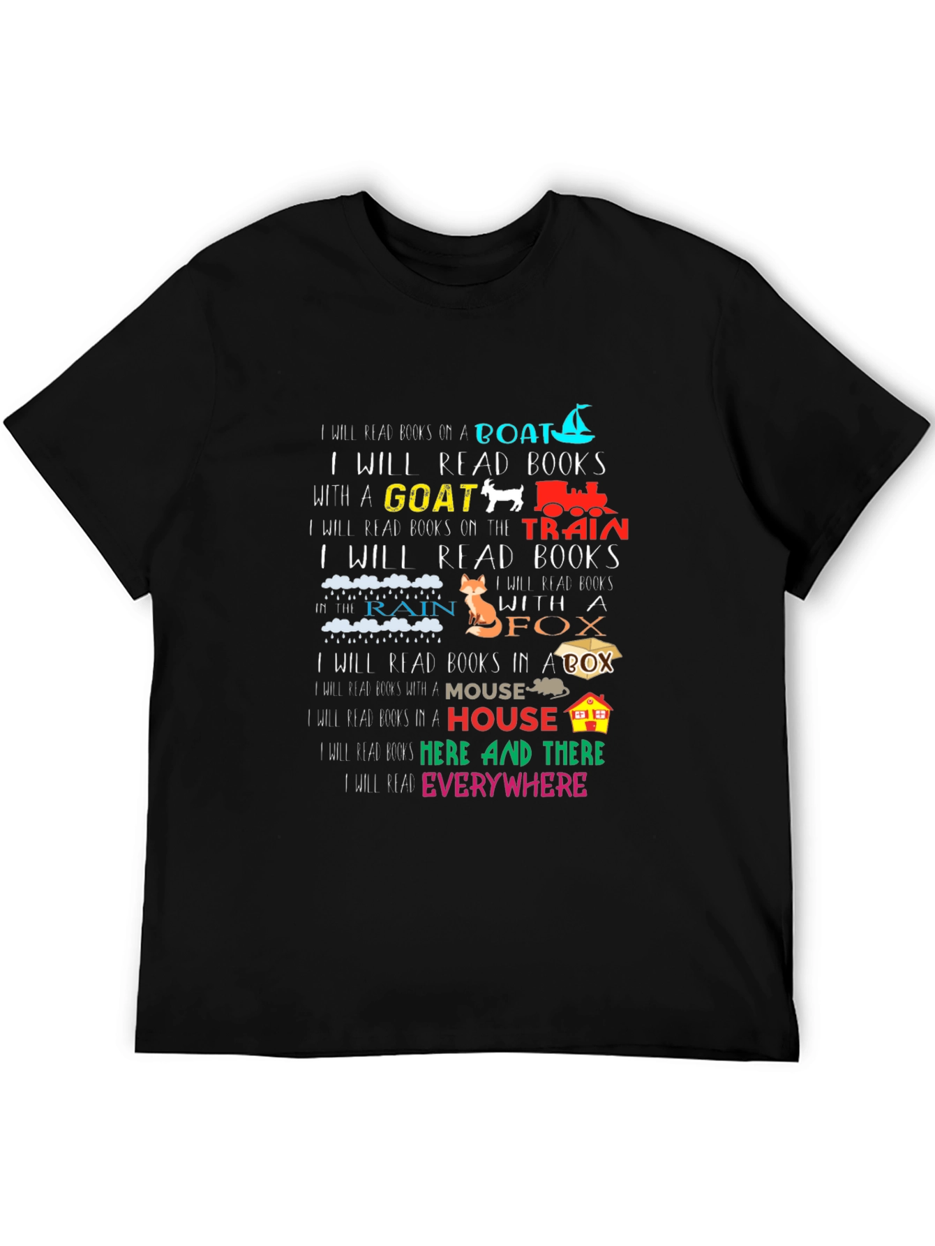 I Will Read Books Everywhere T-Shirt