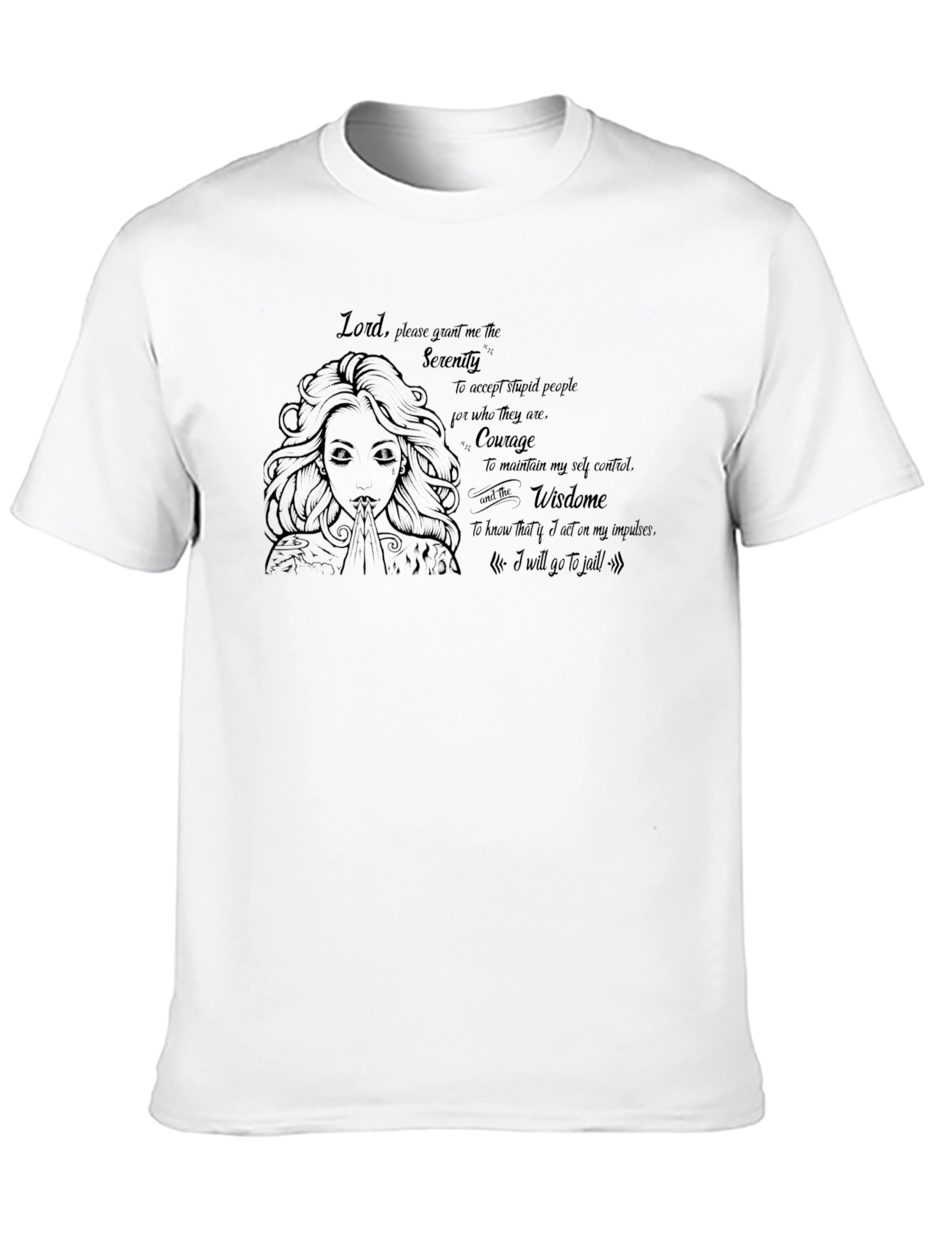 Serenity Prayer Graphic T-Shirt
