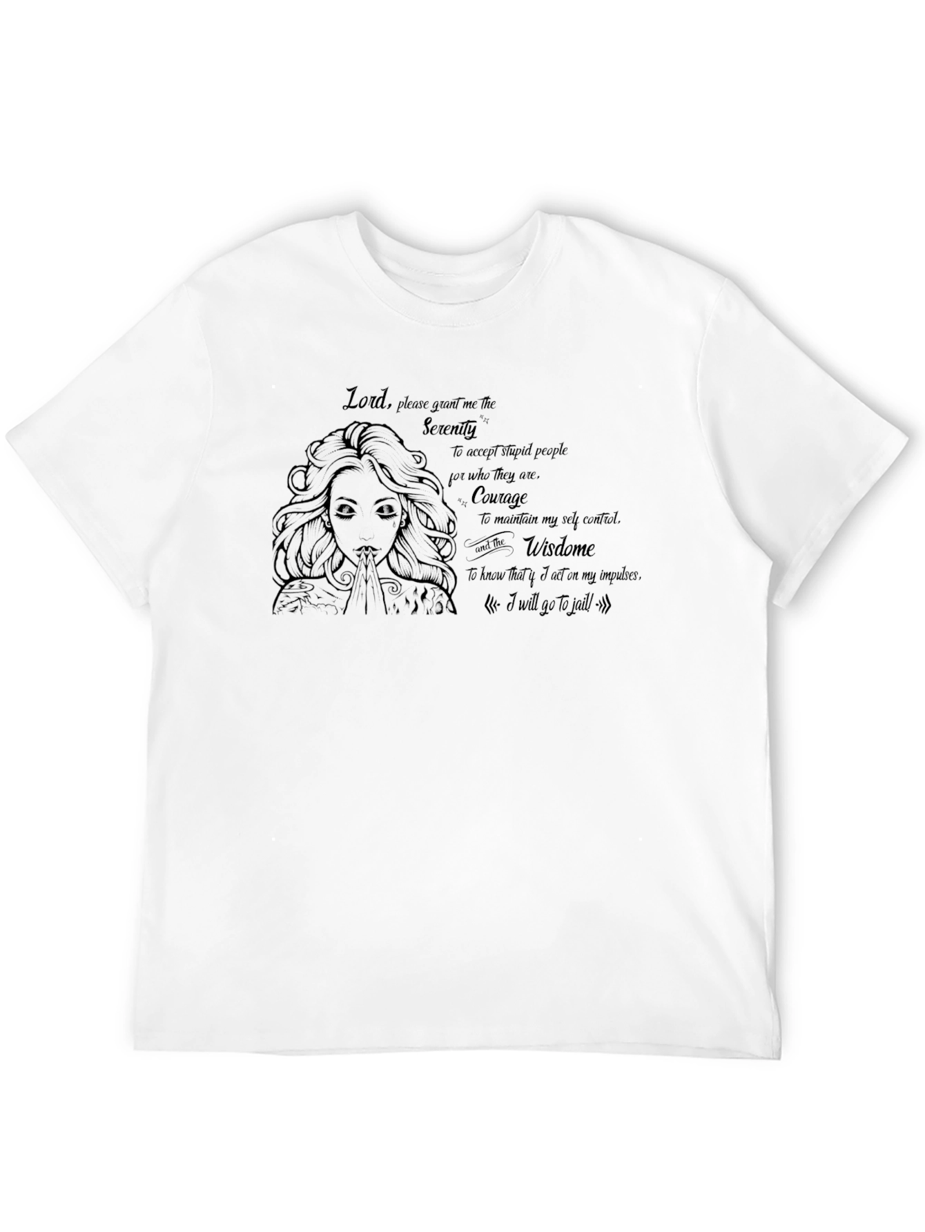 Serenity Prayer Graphic T-Shirt