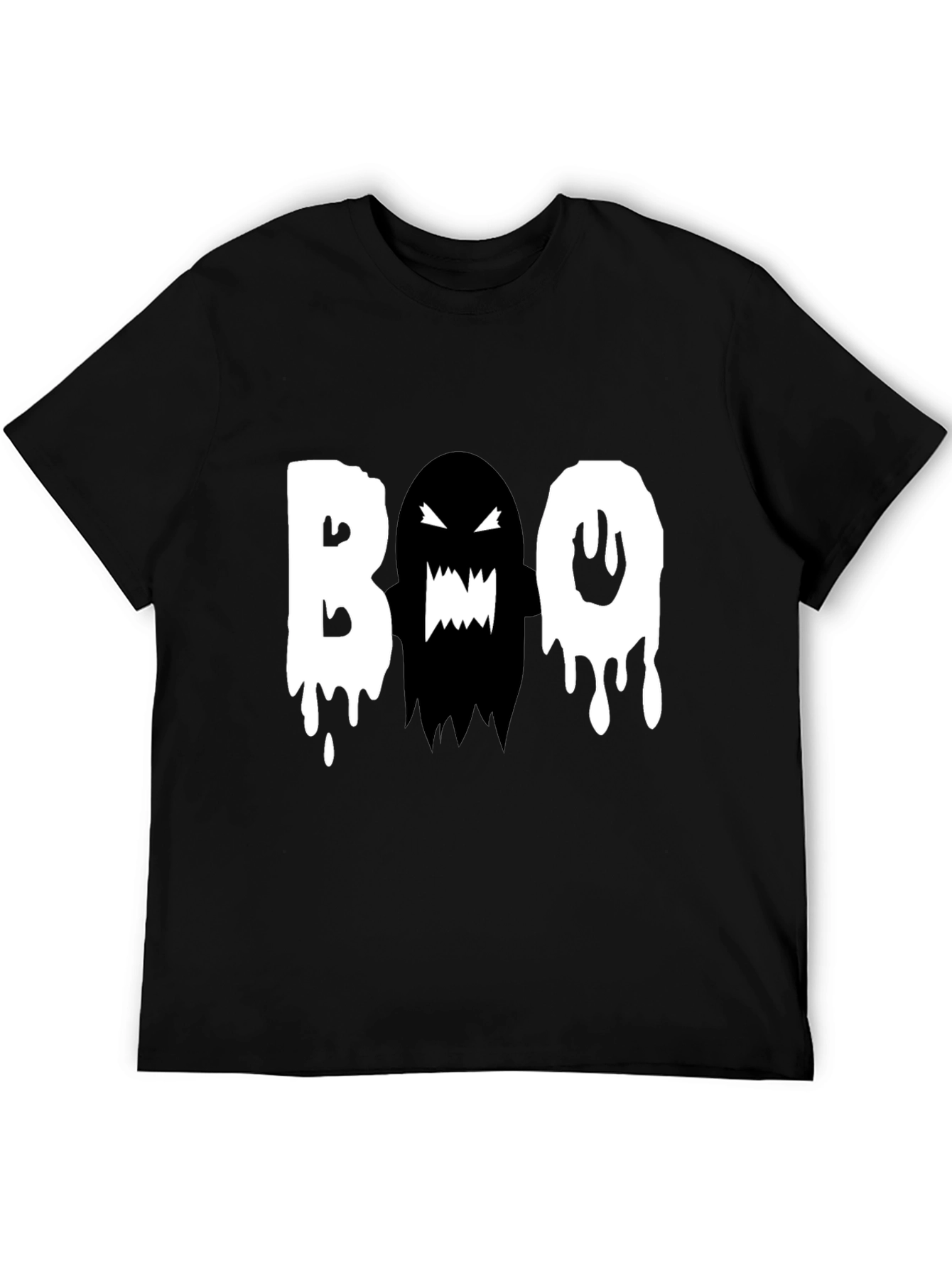 Boo Ghost Graphic Tee - Halloween T-Shirt
