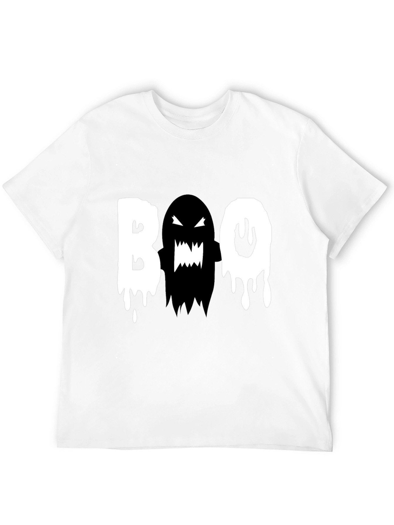 Boo Ghost Graphic Tee - Halloween T-Shirt