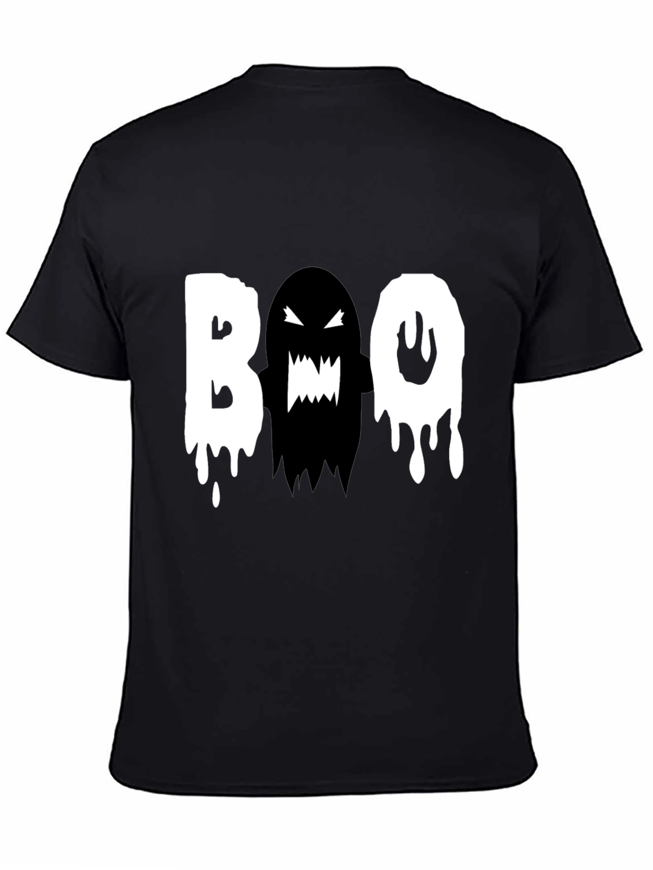 Boo Ghost Graphic Tee - Halloween T-Shirt