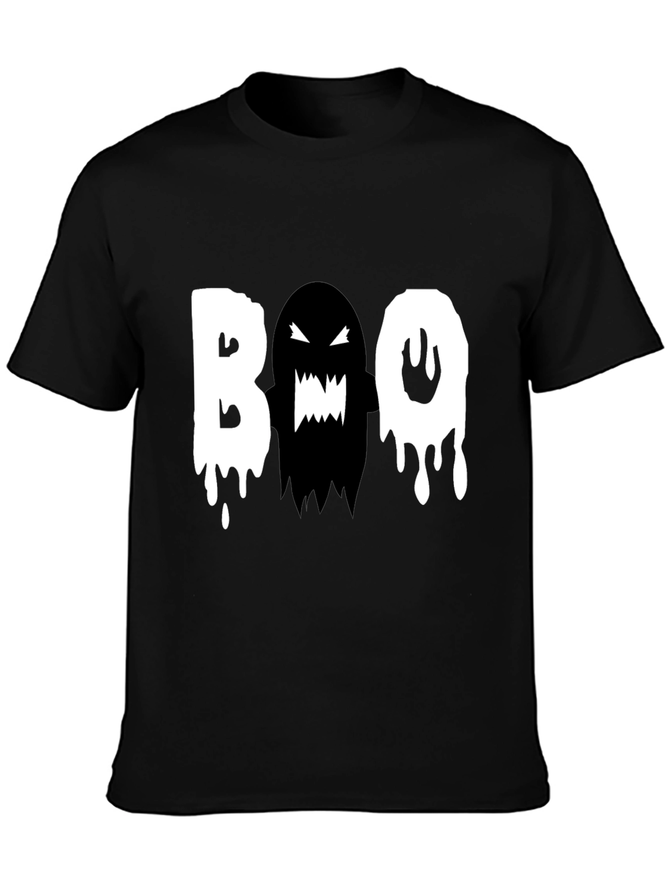 Boo Ghost Graphic Tee - Halloween T-Shirt