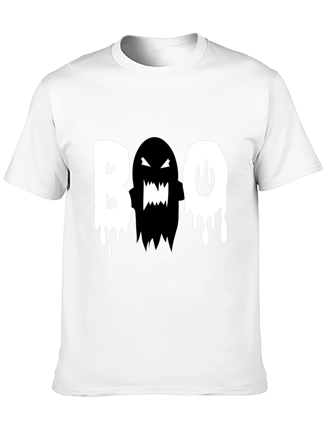 Boo Ghost Graphic Tee - Halloween T-Shirt