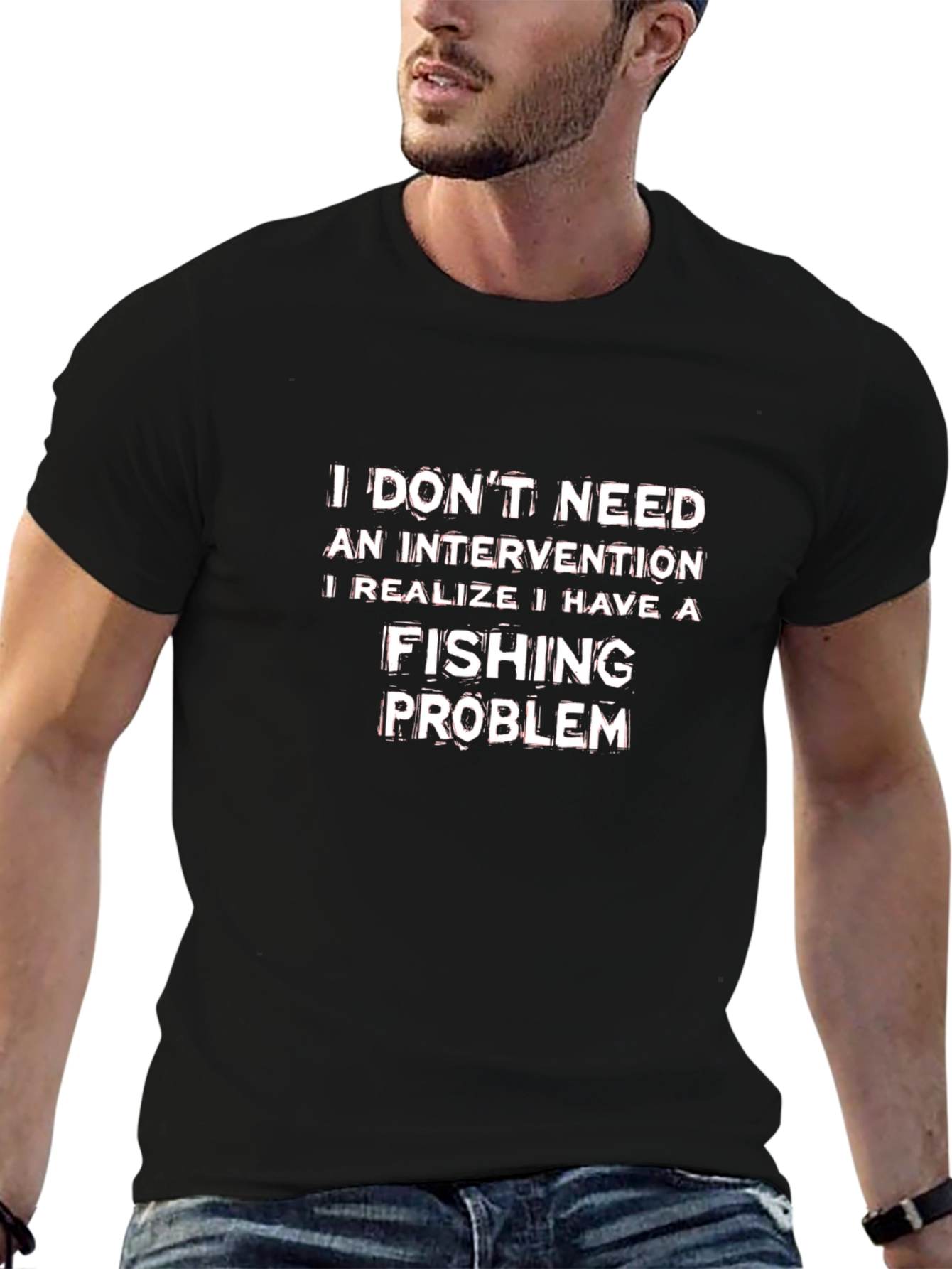 Funny Fishing Problem T-Shirt