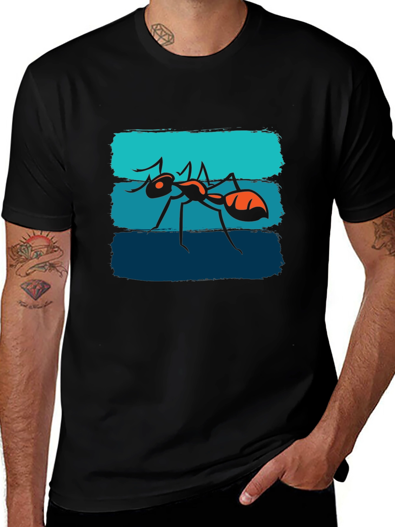 Ant Graphic Tee - Cool & Unique Design