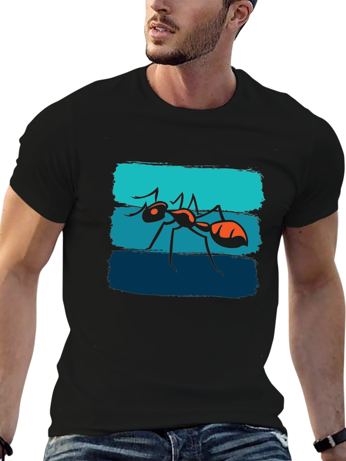 Ant Graphic Tee - Cool & Unique Design