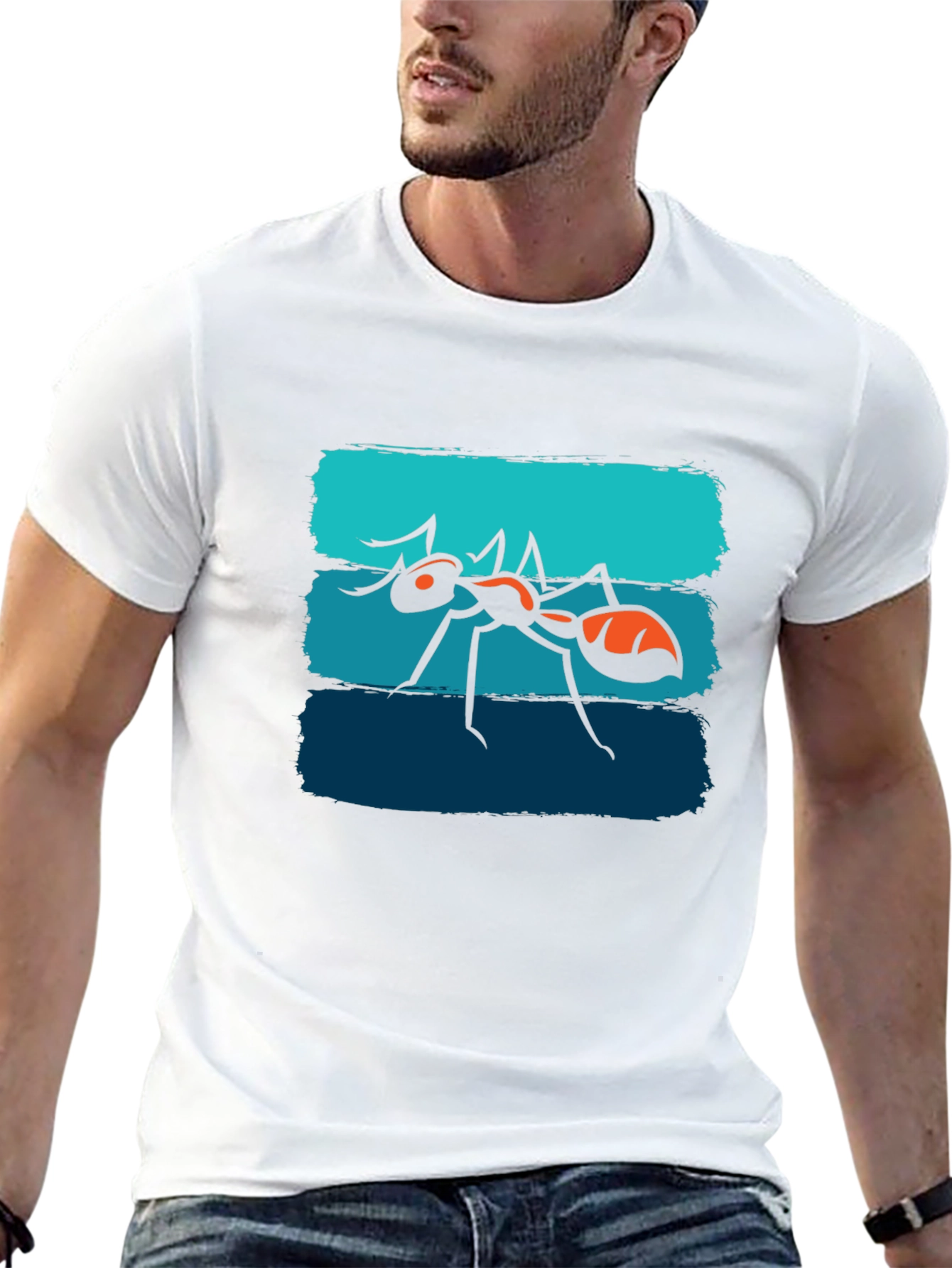Ant Graphic Tee - Cool & Unique Design