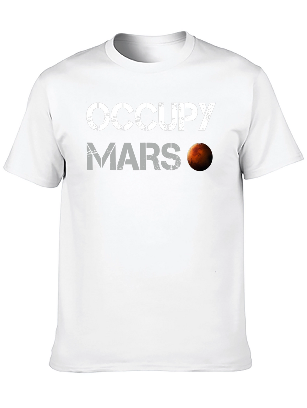 Occupy Mars T-Shirt - Space Exploration Tee