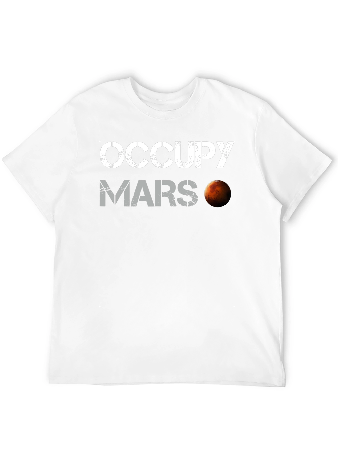 Occupy Mars T-Shirt - Space Exploration Tee