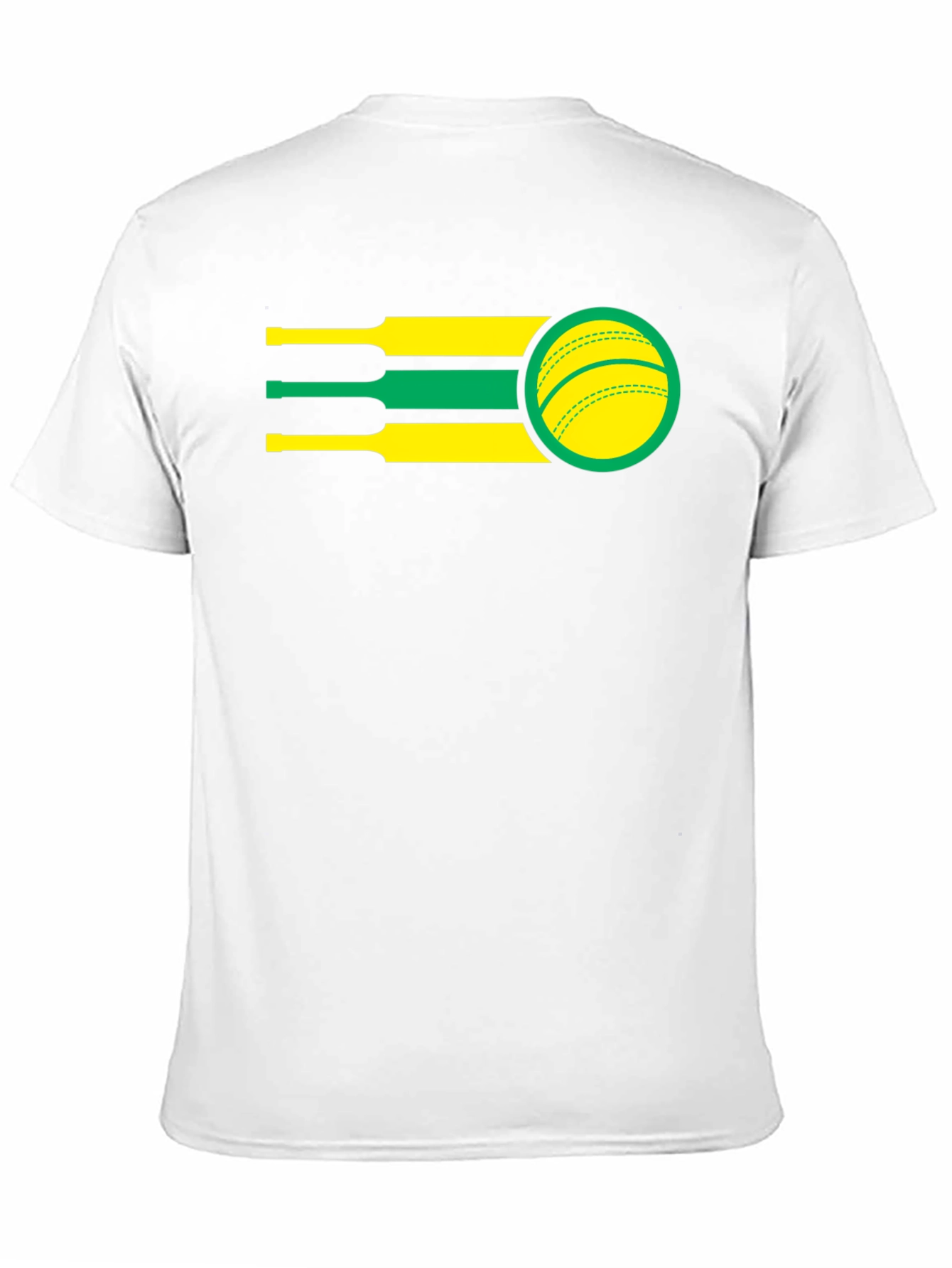 Cricket Ball Graphic Tee - Stylish Sports T-Shirt