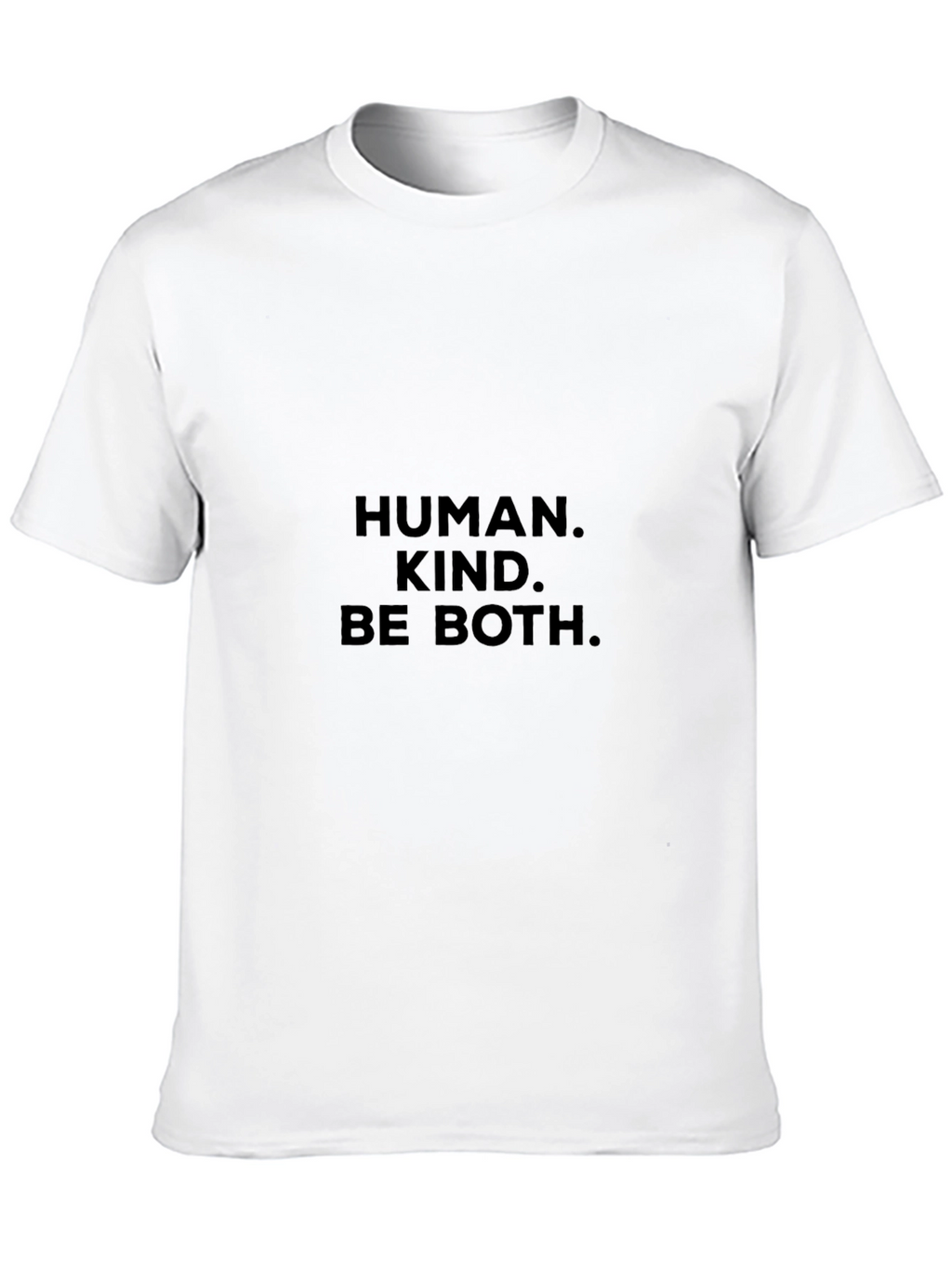 Human Kind Be Both Black T-Shirt