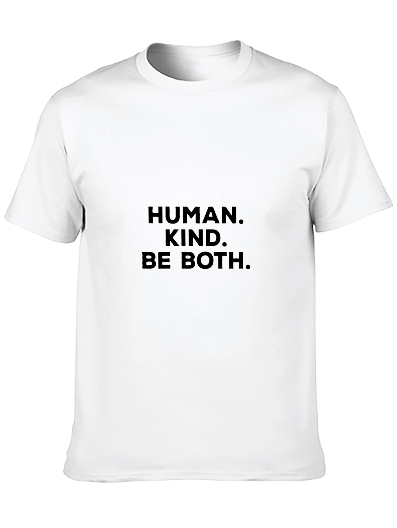 Human Kind Be Both Black T-Shirt