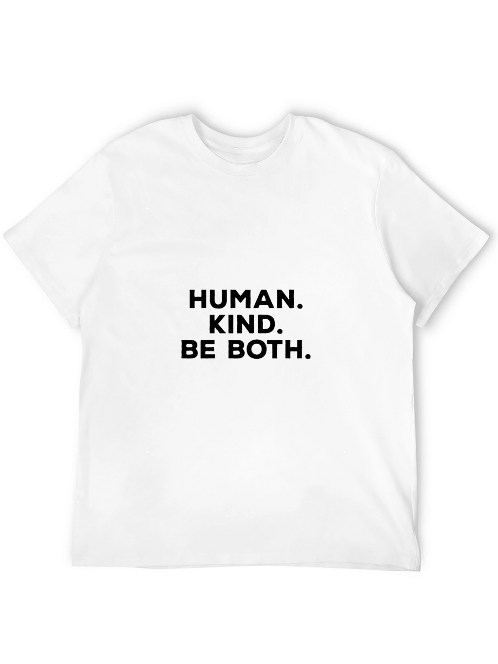 Human Kind Be Both Black T-Shirt