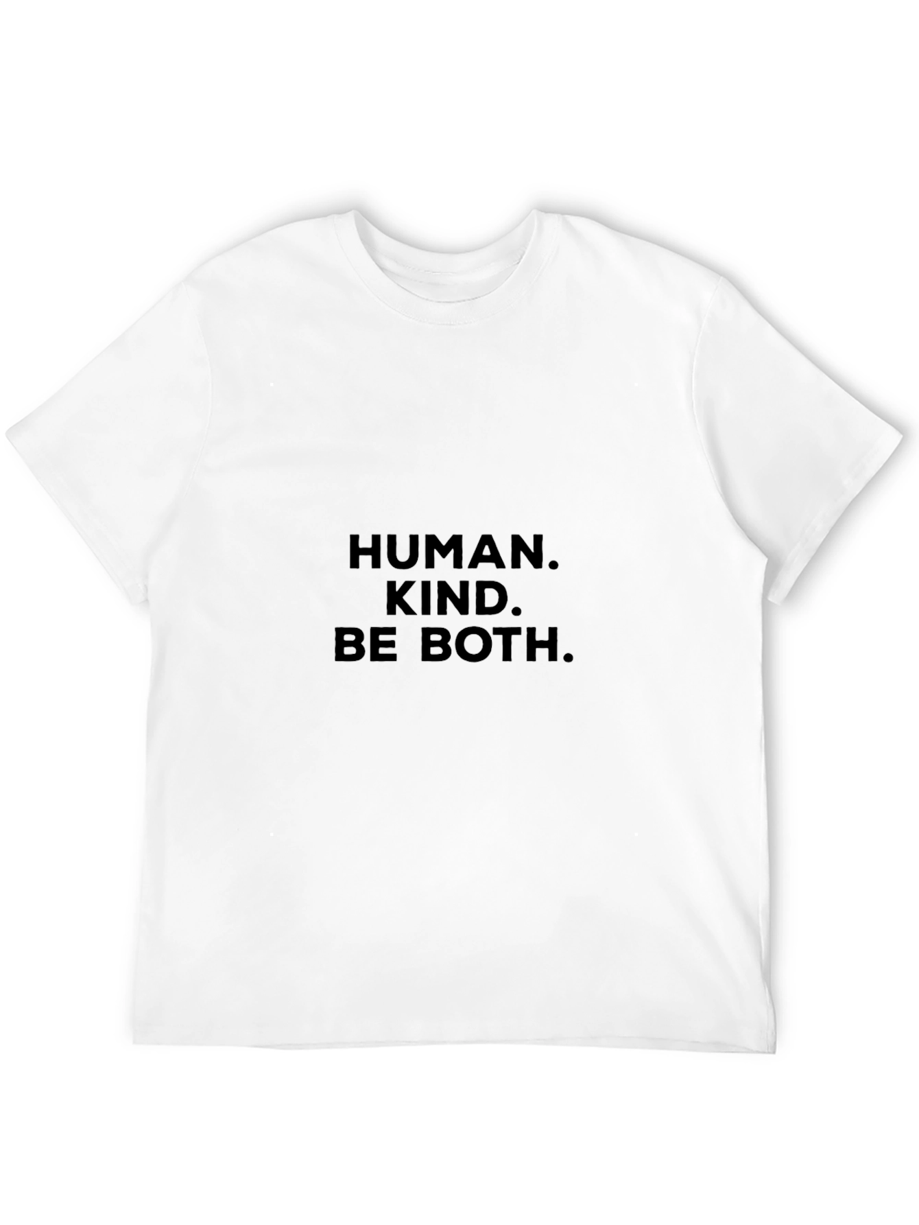 Human Kind Be Both Black T-Shirt