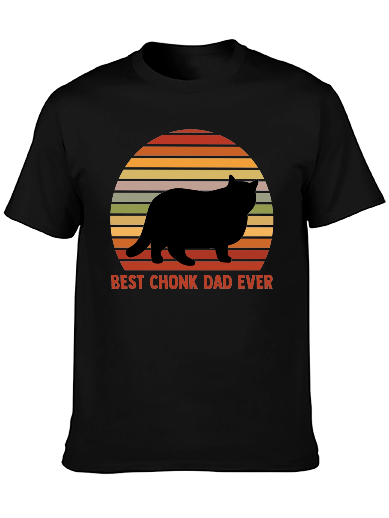 Best Chonk Dad Ever Graphic Tee