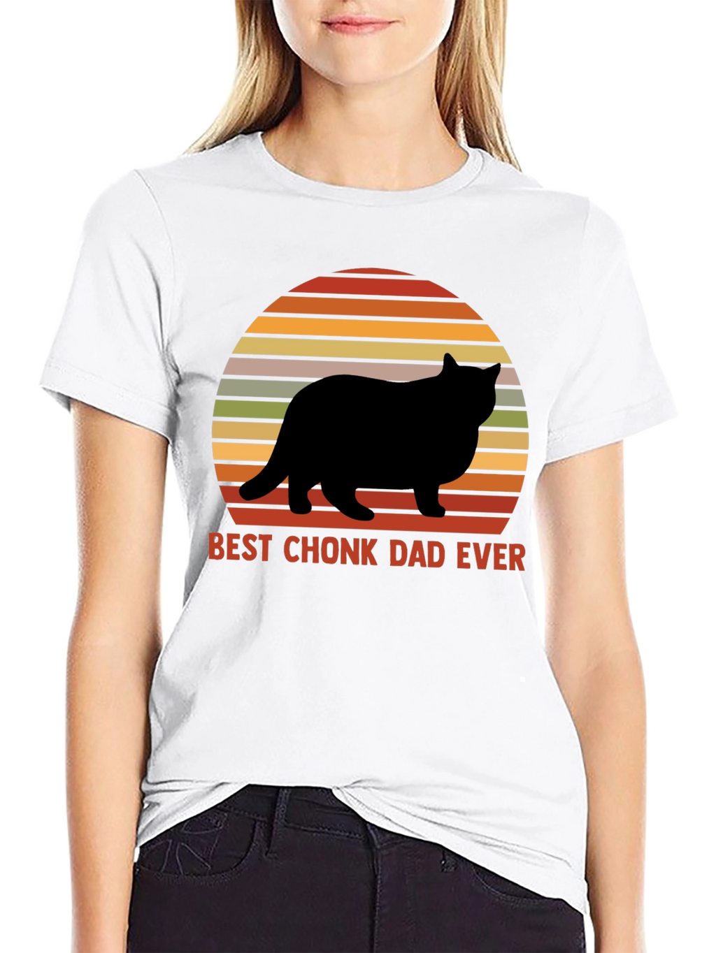 Best Chonk Dad Ever Graphic Tee