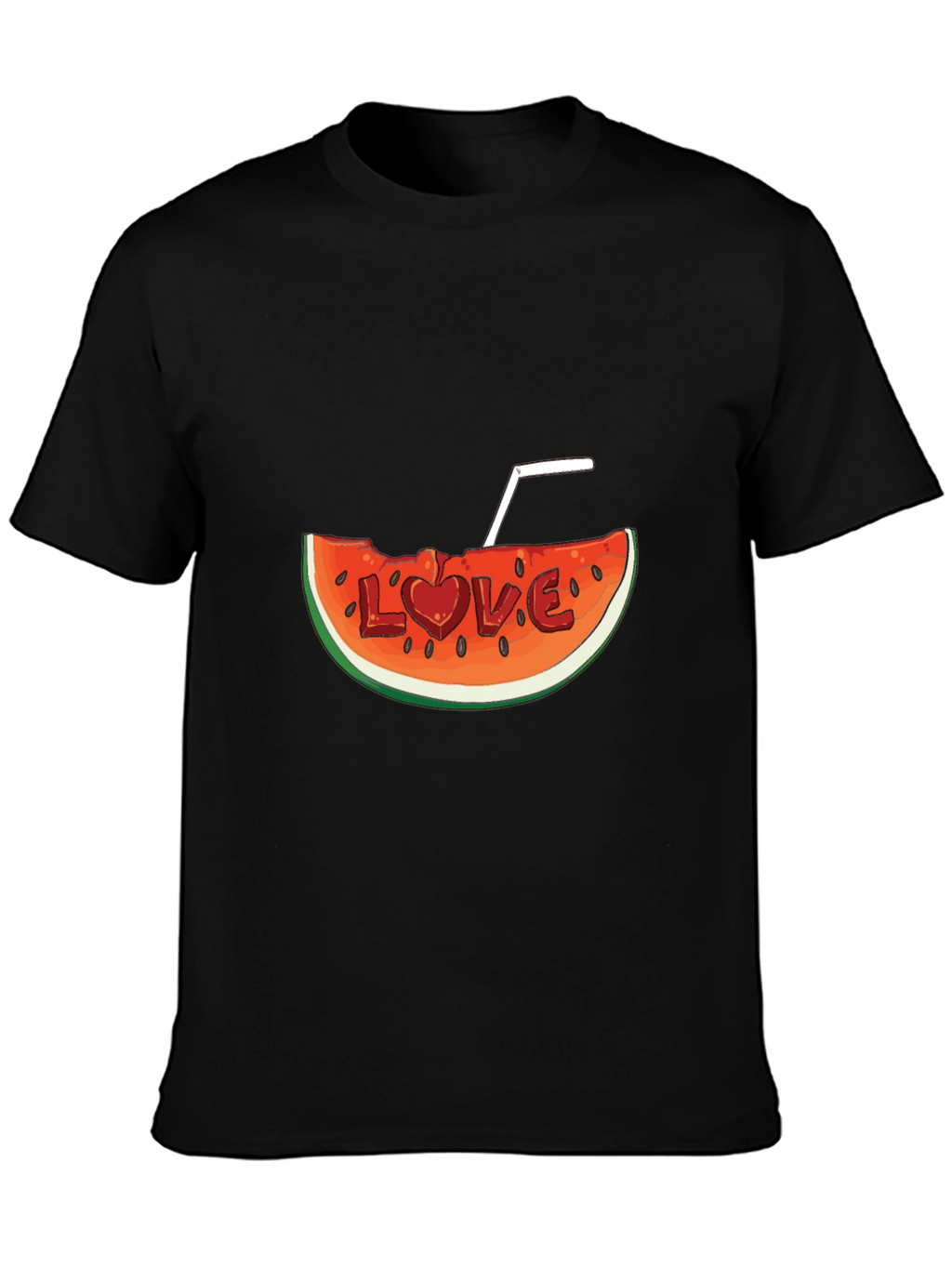 Watermelon Love Graphic Tee - Summer Fun